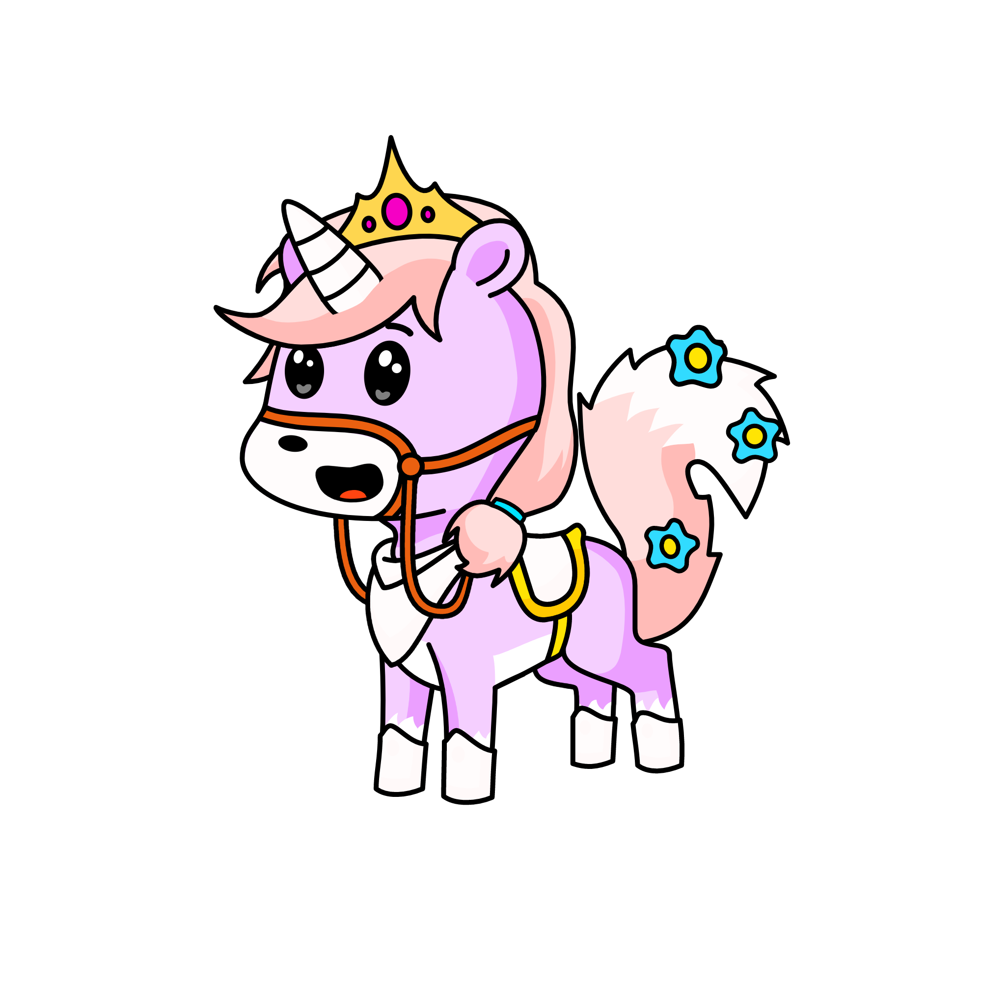princess, the unicorn