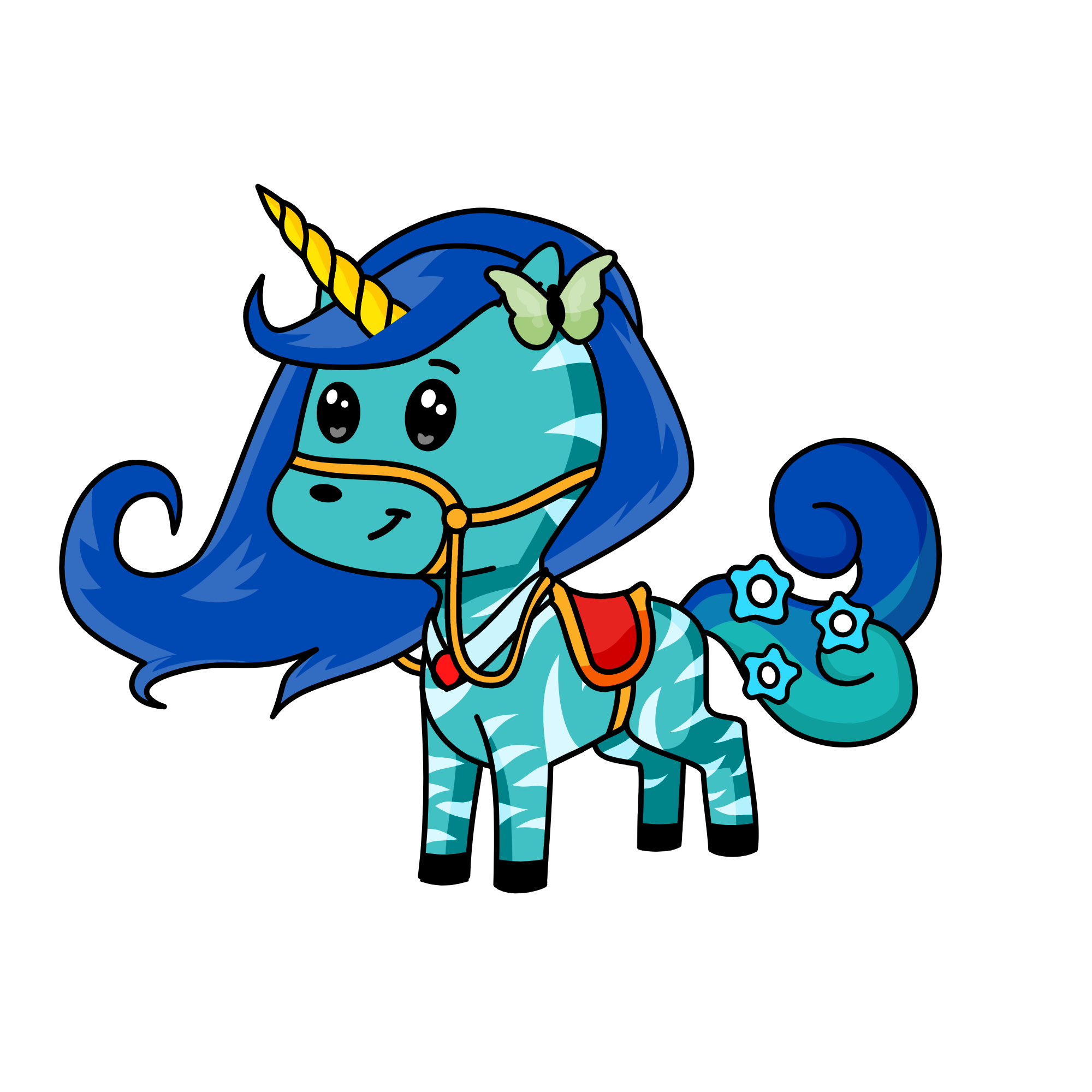 all day, the unicorn