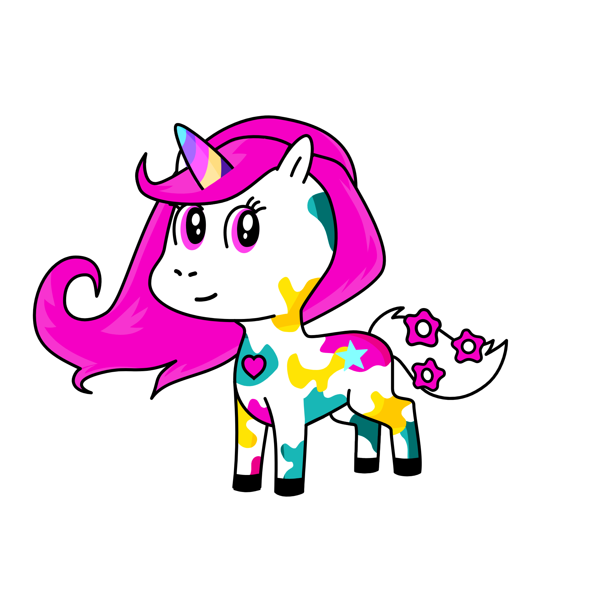 Nika_klybnika, the unicorn