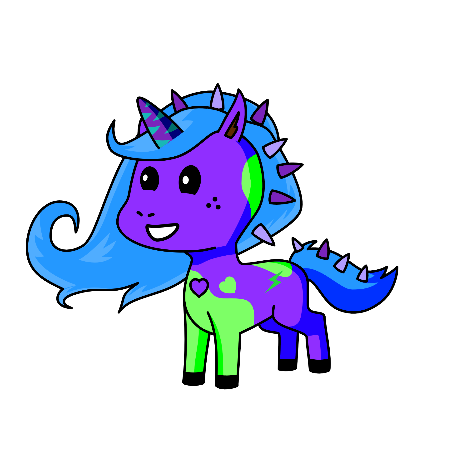 Amelia, the unicorn