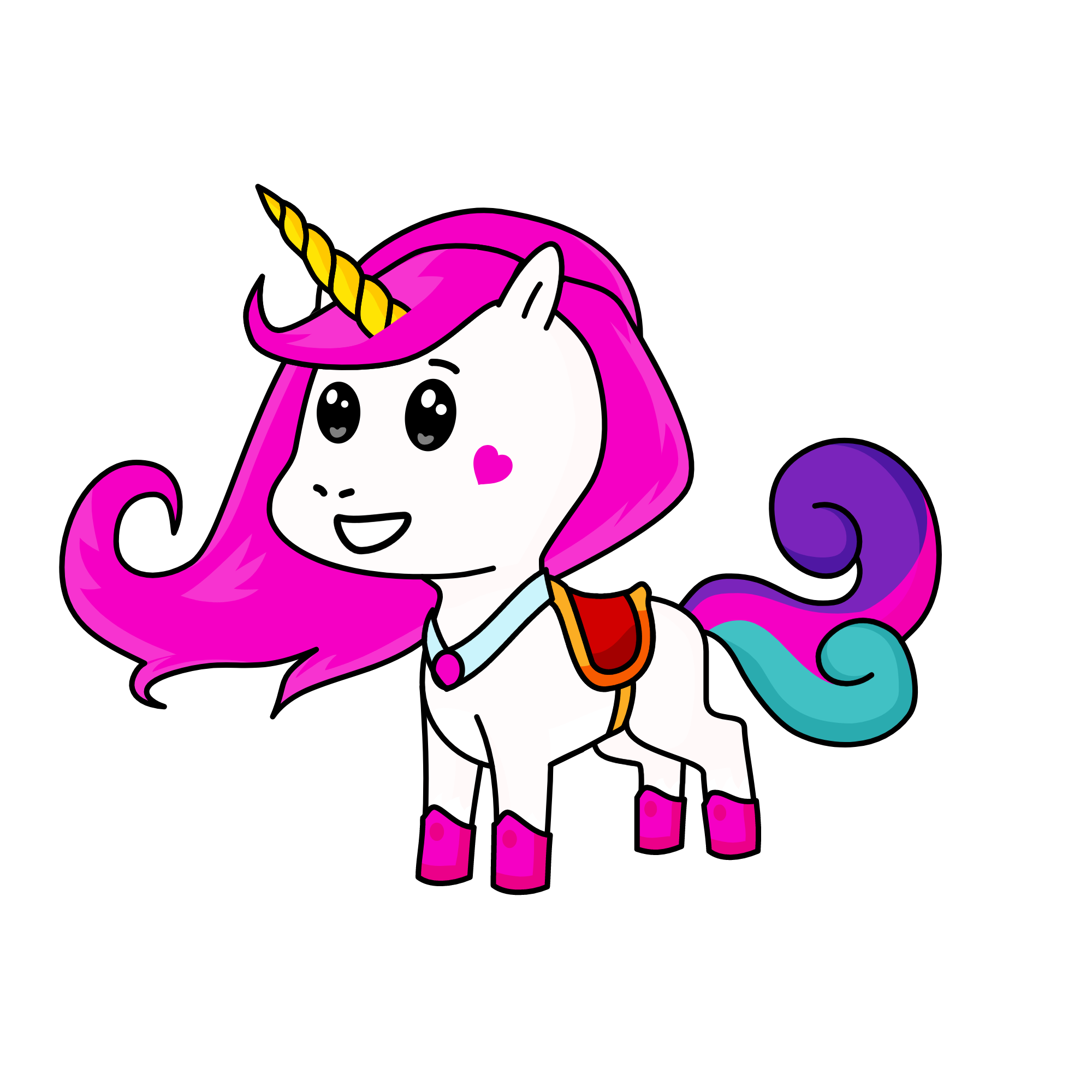 Luna, the unicorn