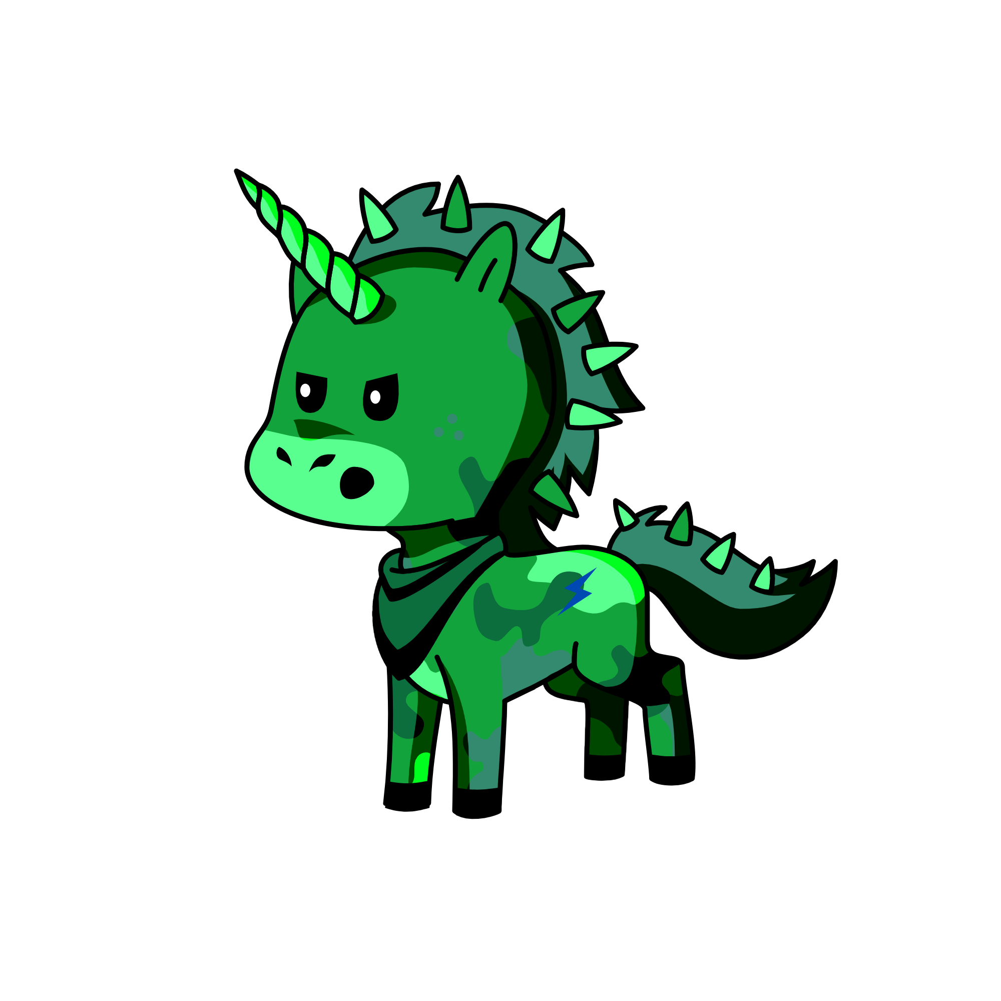 Who Likes the Armyicorn?, the unicorn