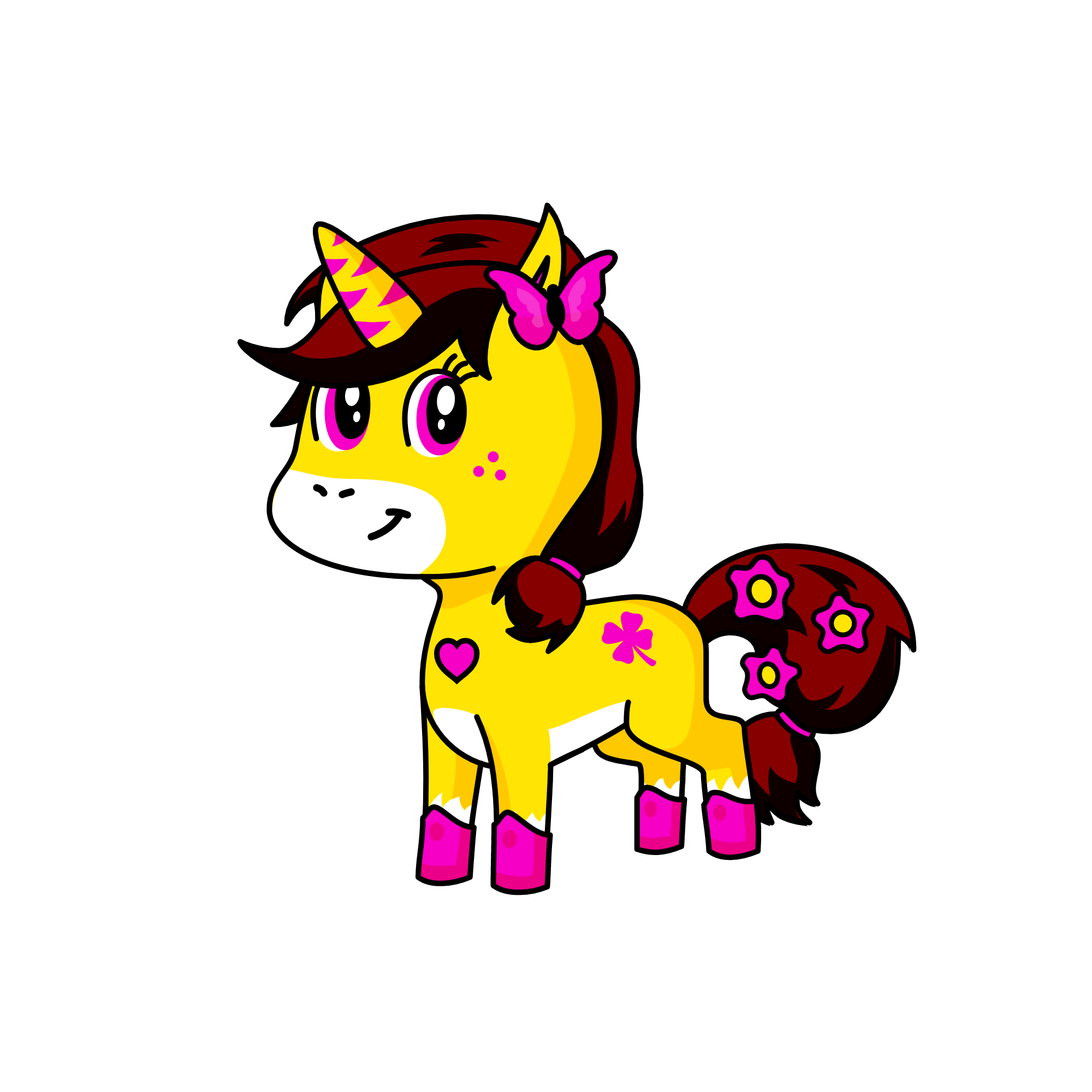Maple, the unicorn