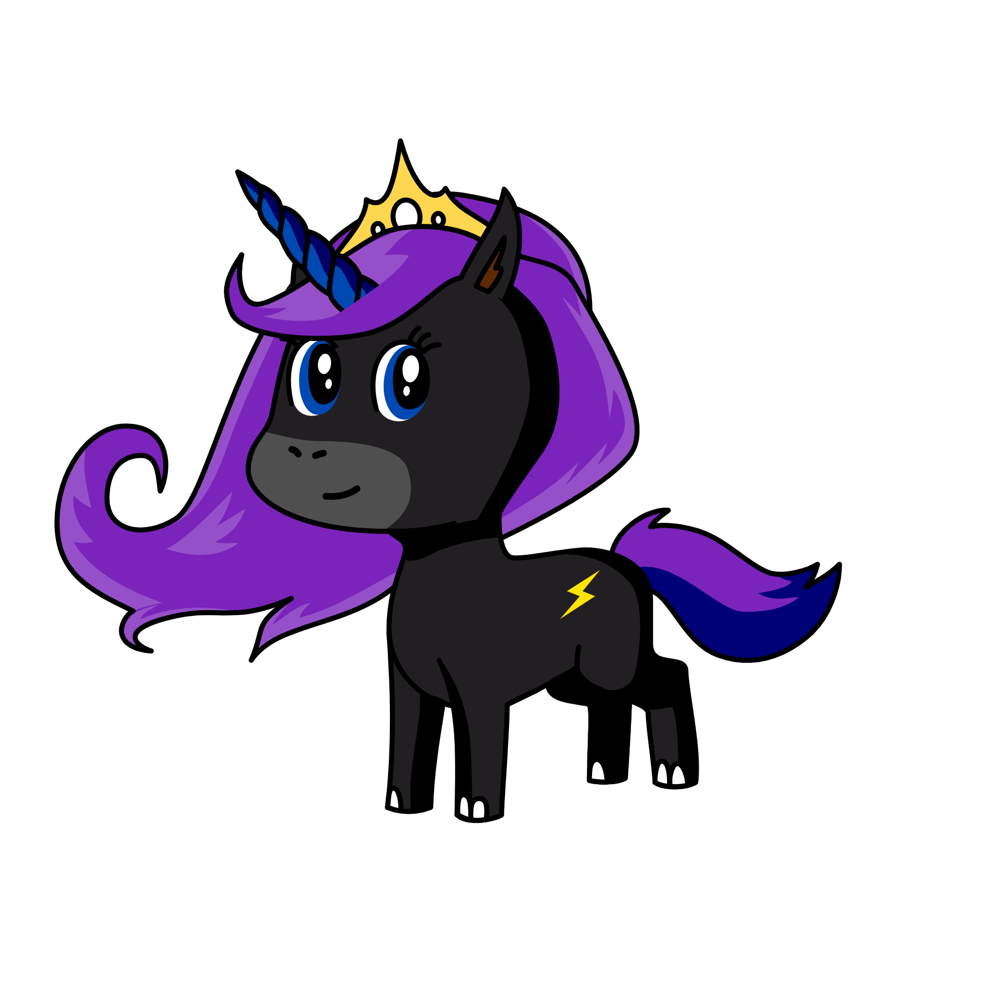 Moonshine , the unicorn