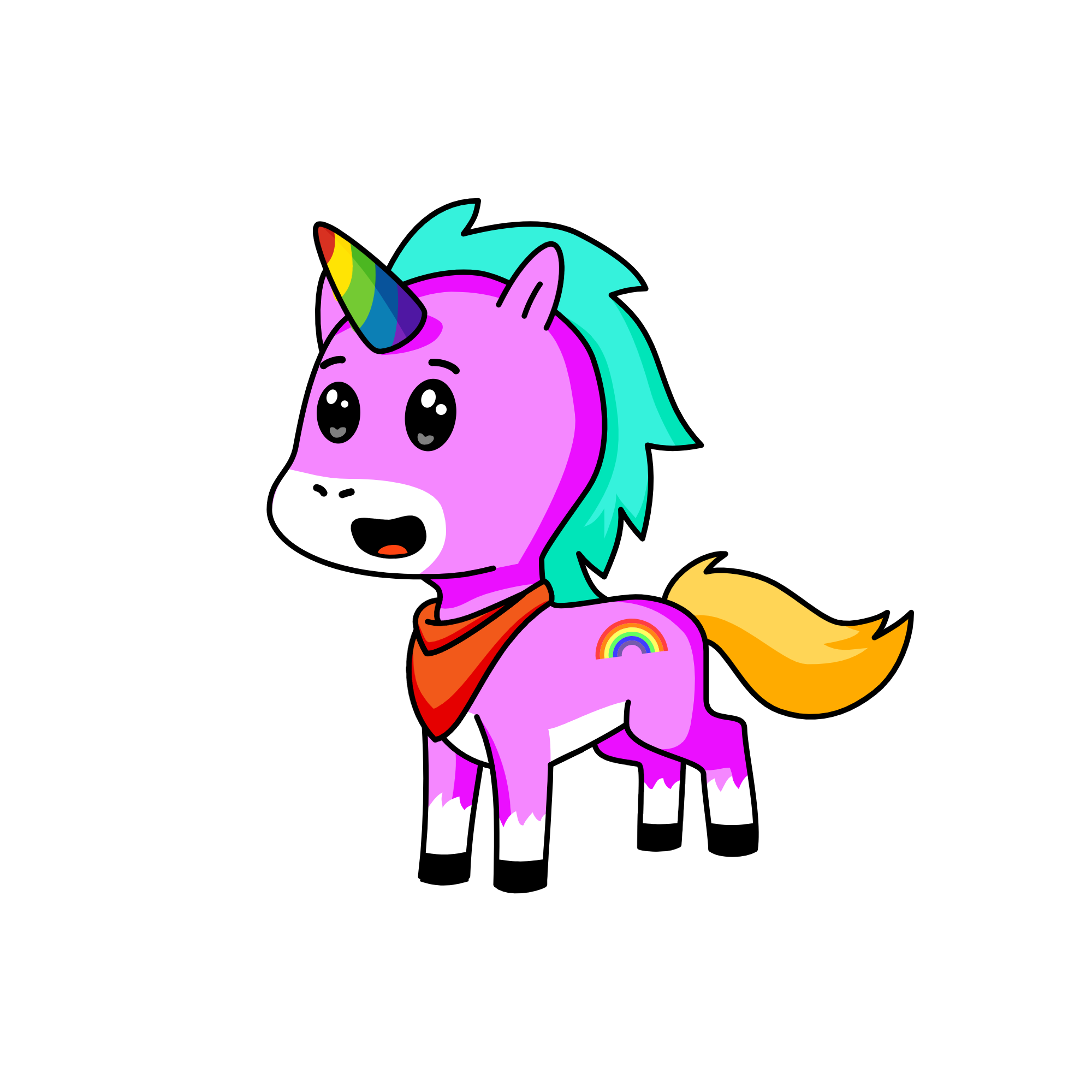 fluffy, the unicorn