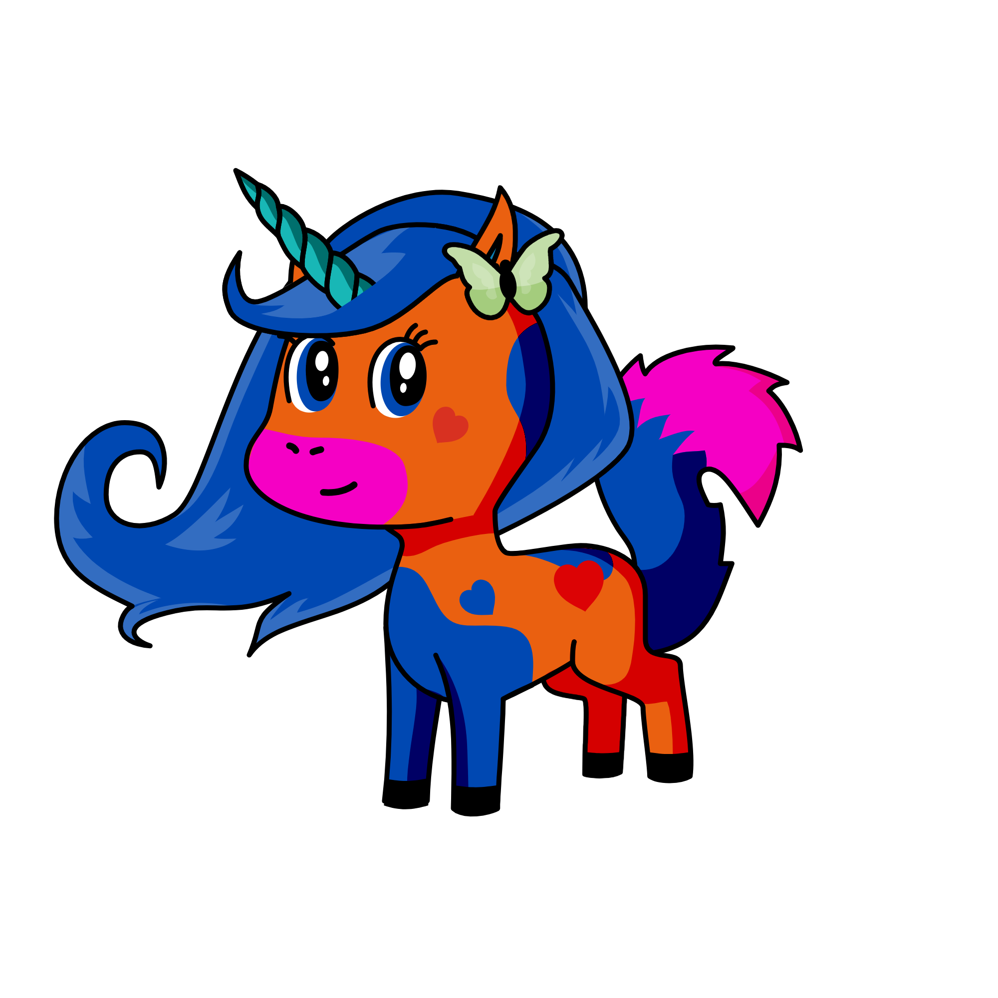 şevval, the unicorn