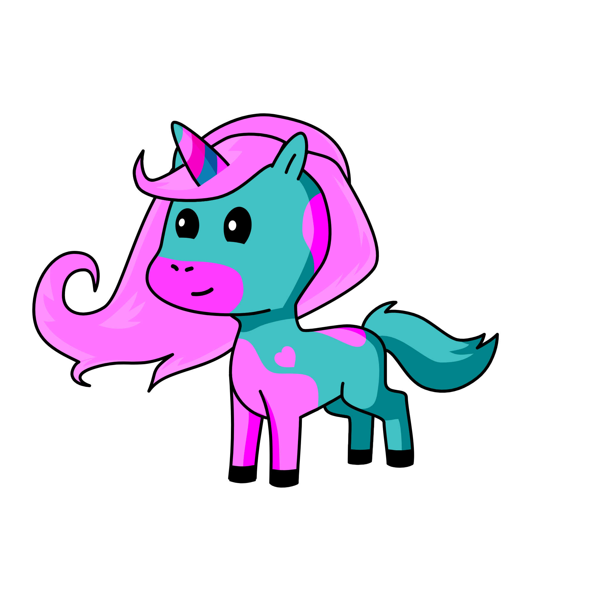 Cotton Candy , the unicorn