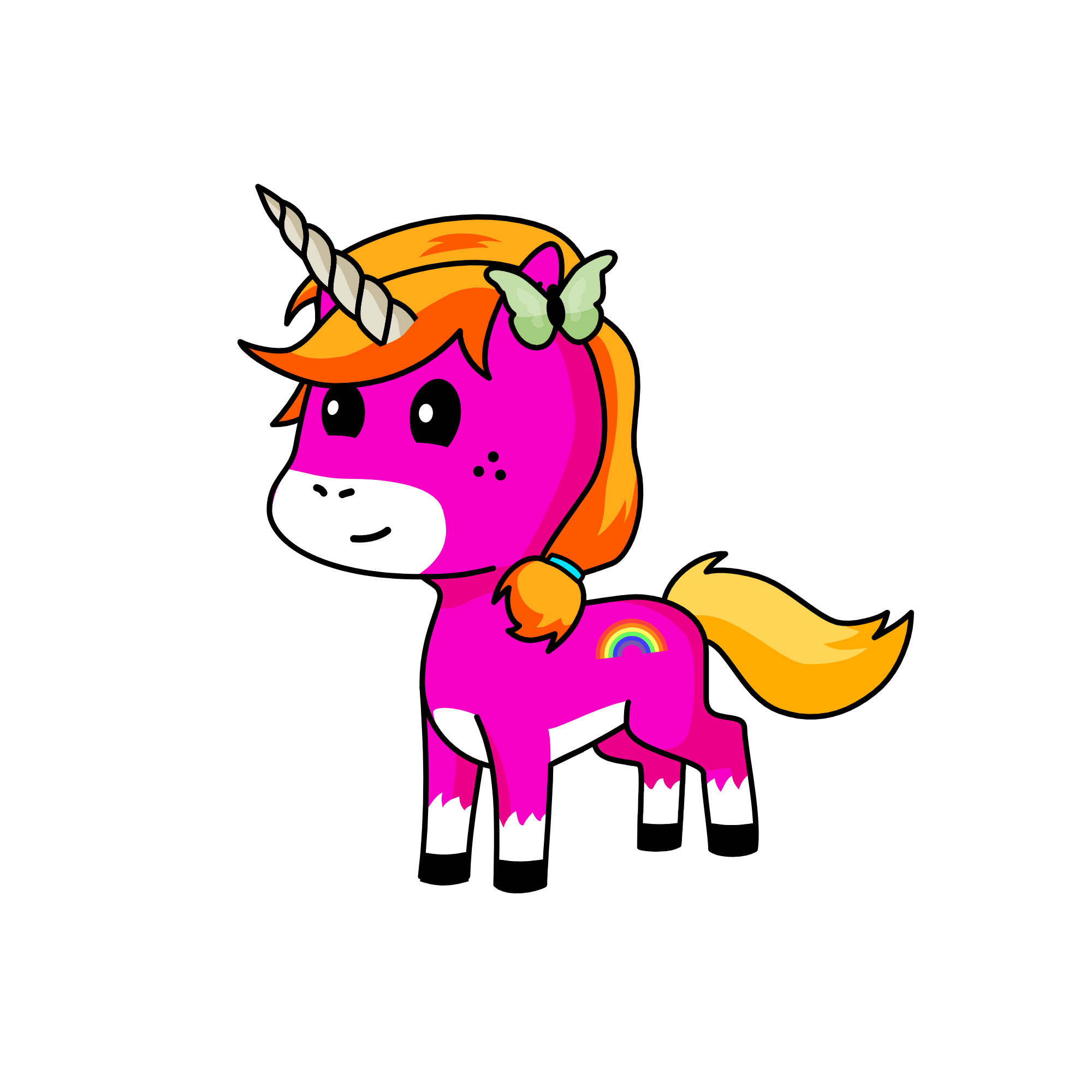 Alice, the unicorn