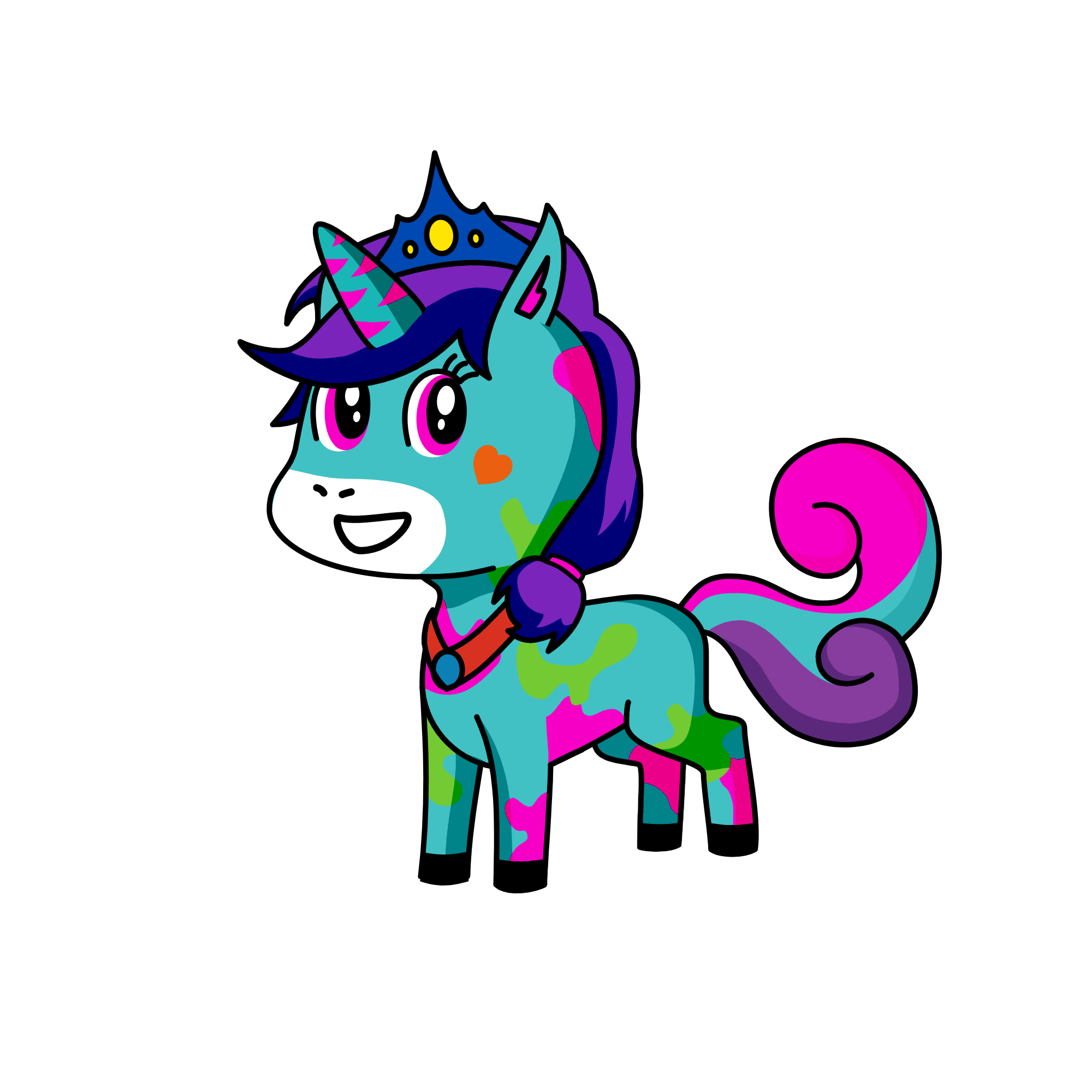 Corona , the unicorn