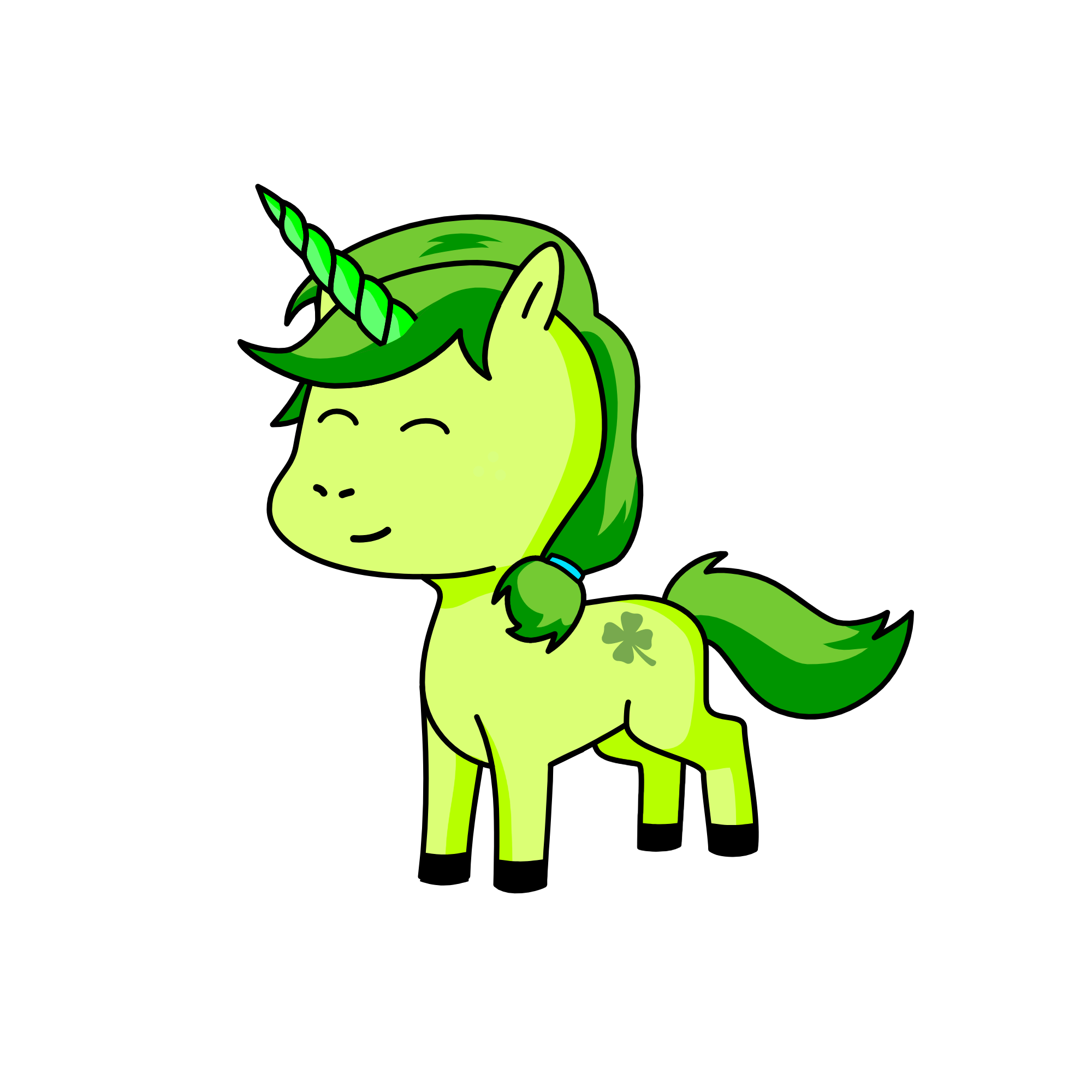 Next, the unicorn