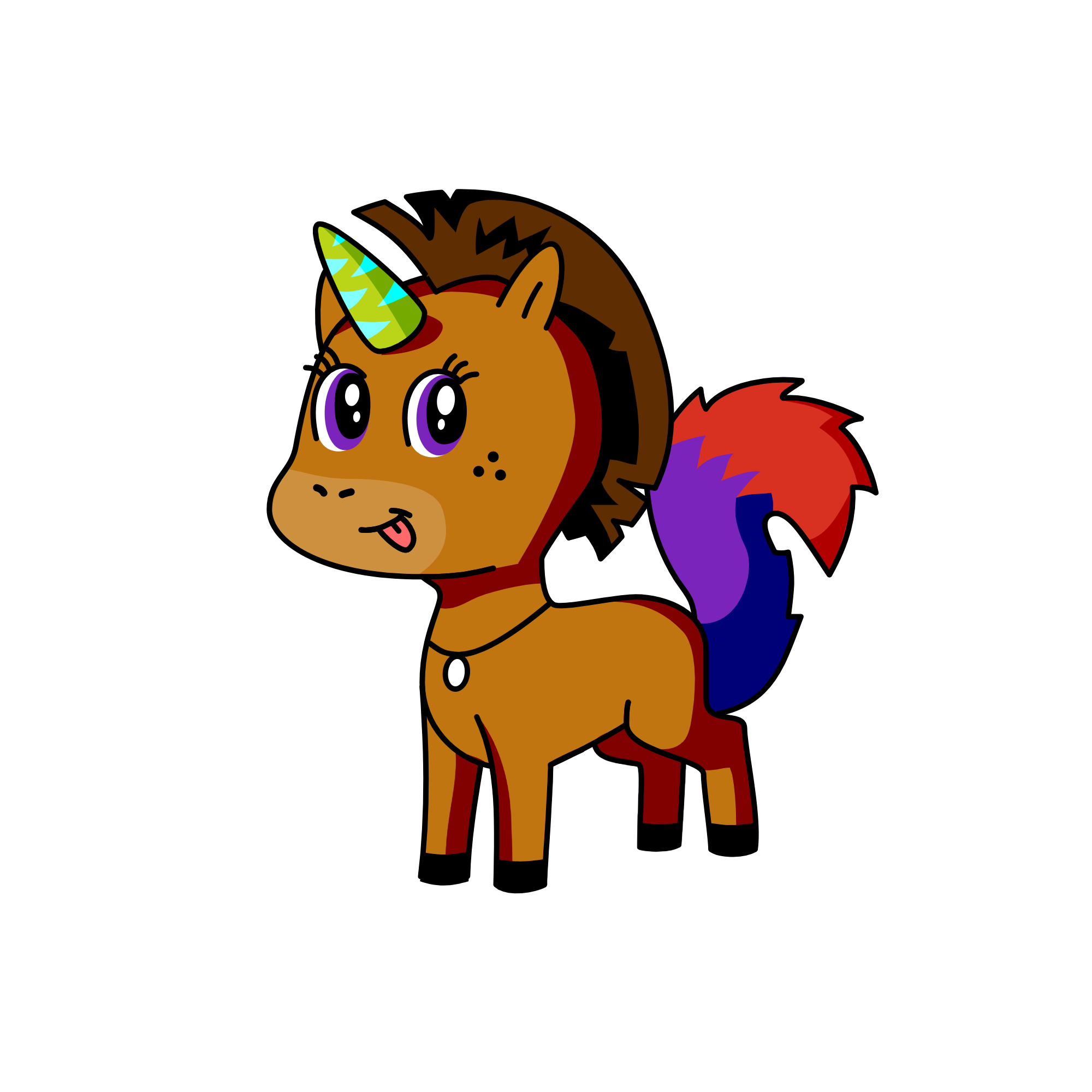 {++{{ñ-{, the unicorn