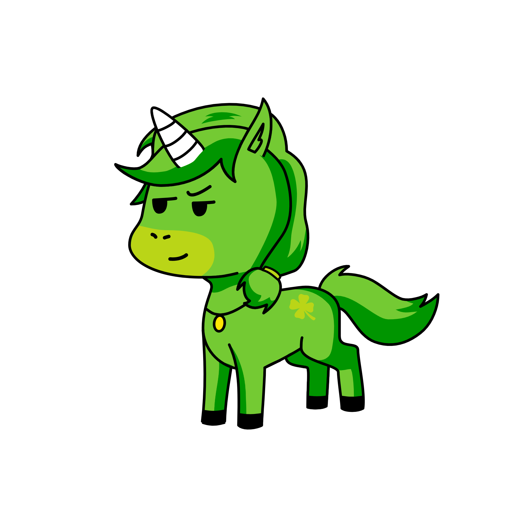 happy, the unicorn