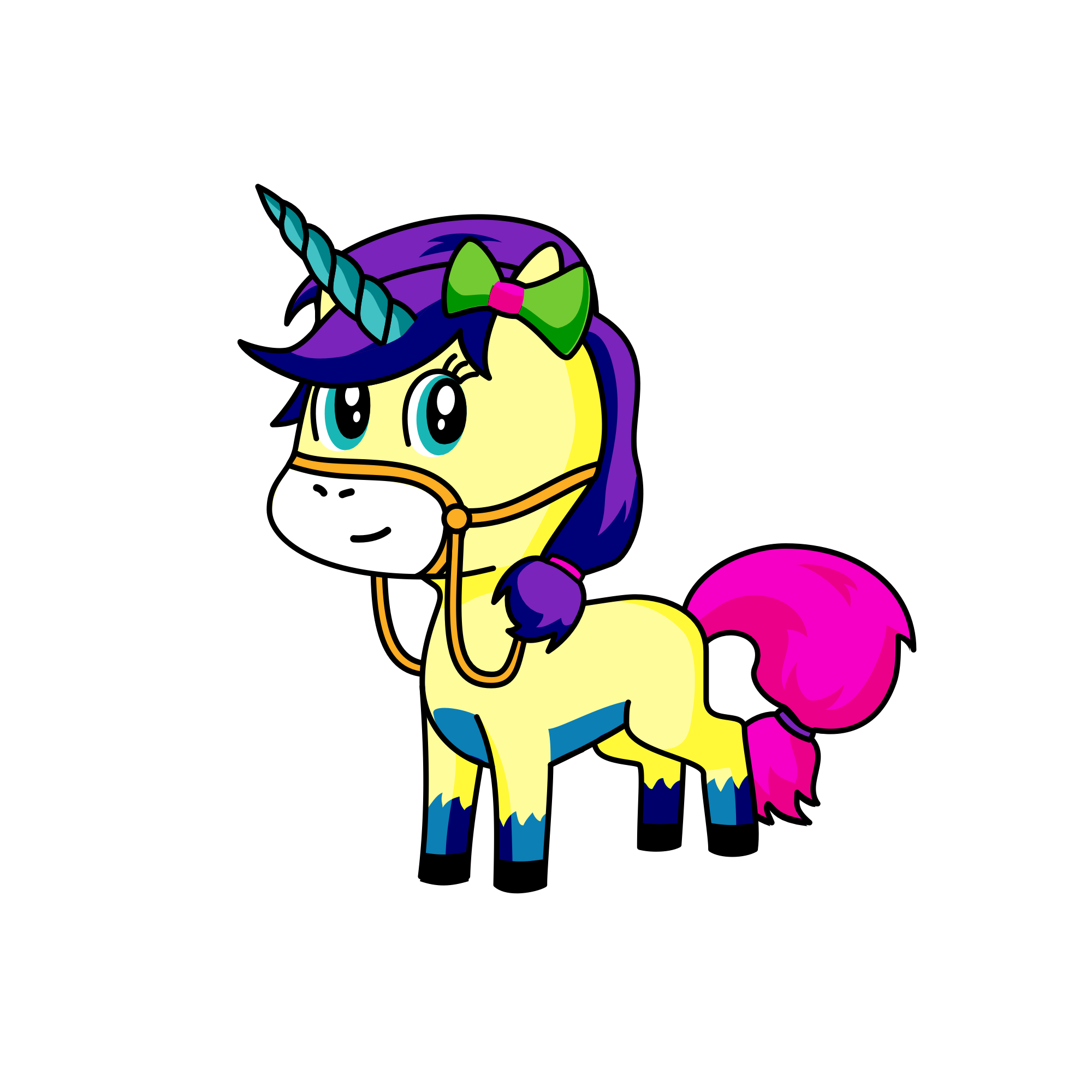 Dogolina Doggie, the unicorn