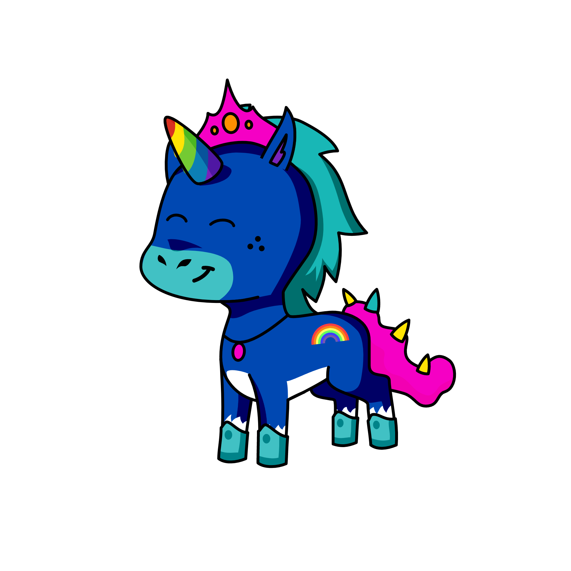 mina, the unicorn