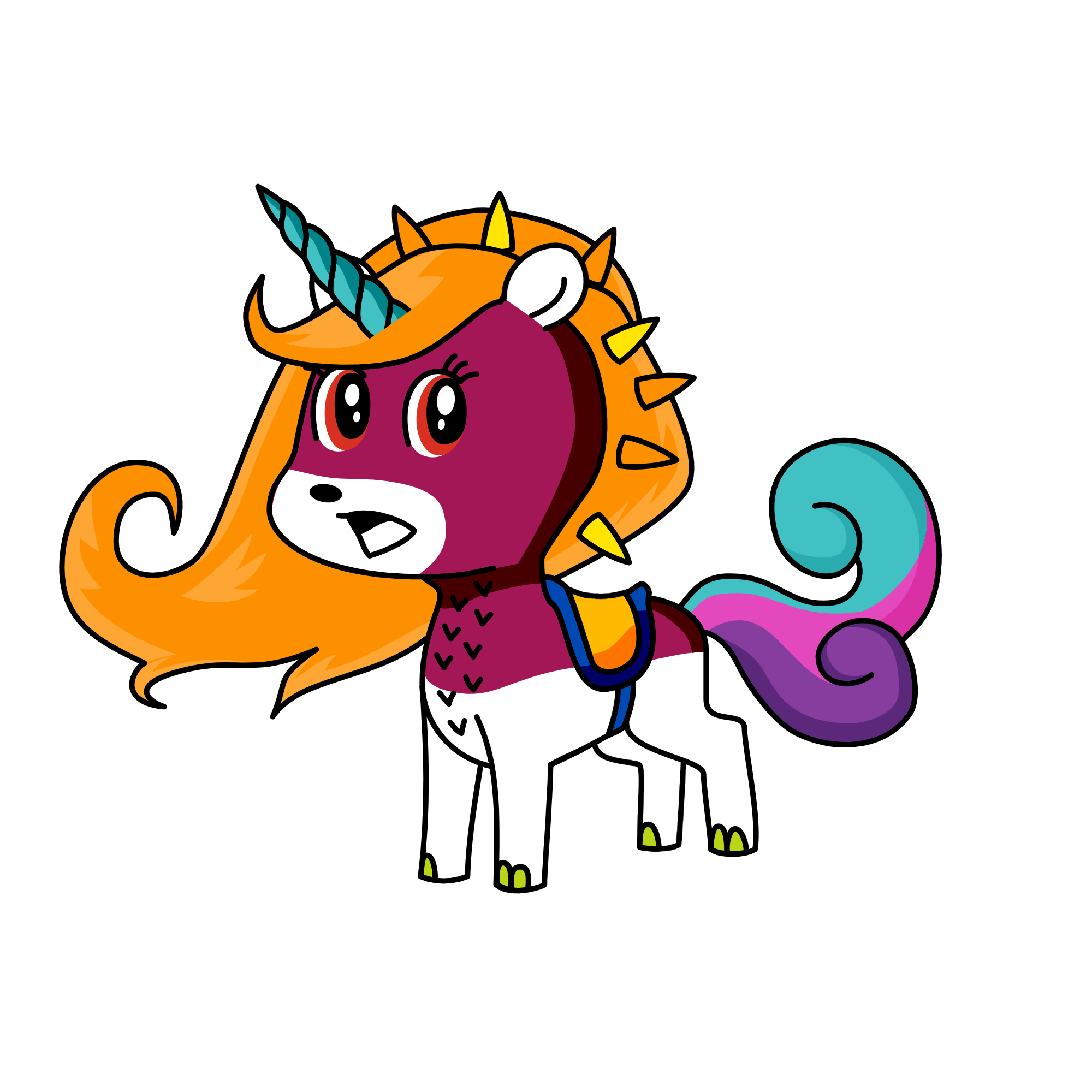 Yihan's Pretty Unicorn is the best, the unicorn