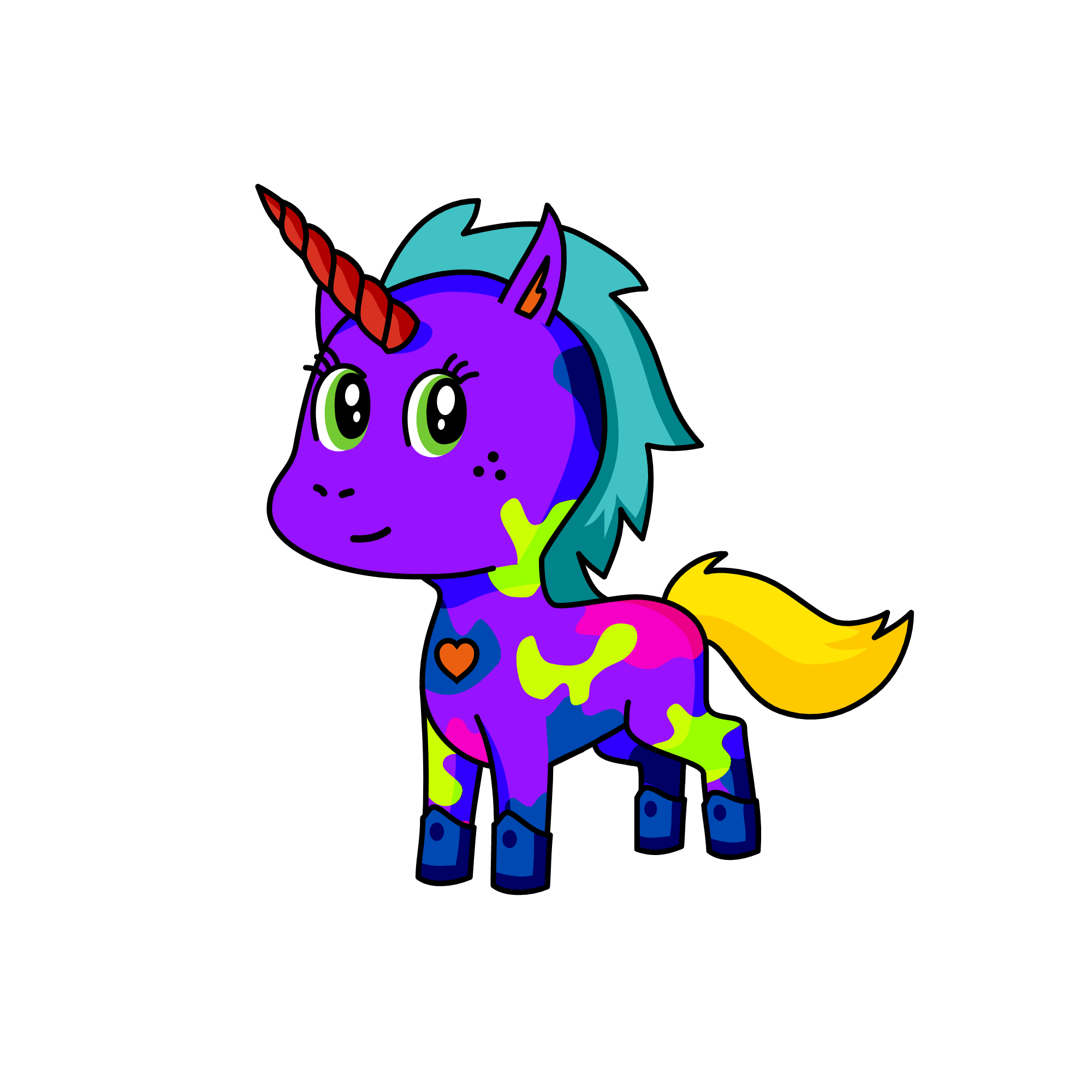 caroline, the unicorn