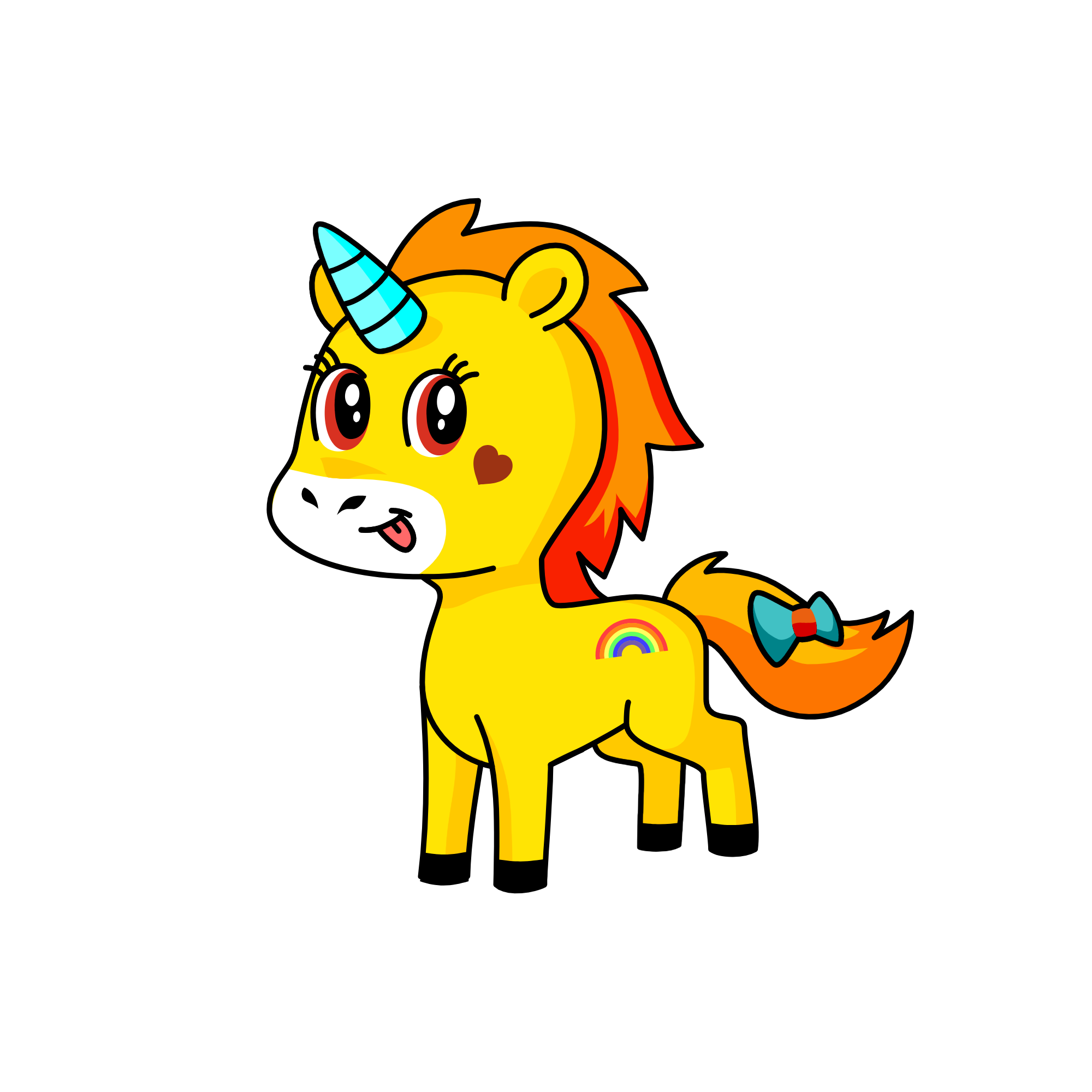 rosebud, the unicorn