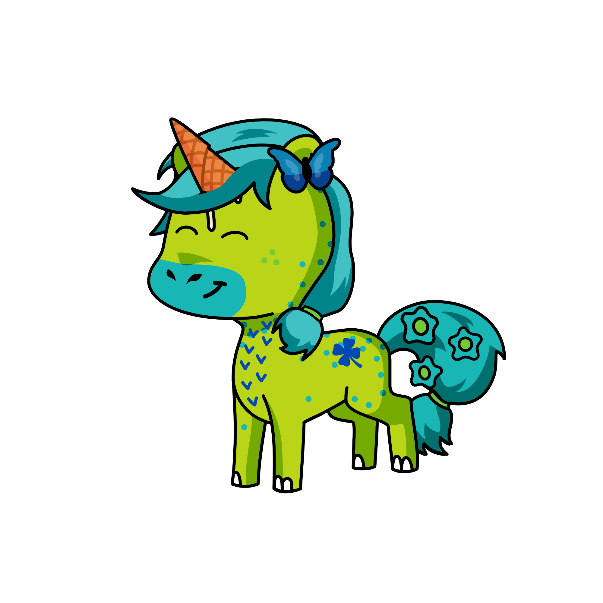 Bunny, the unicorn