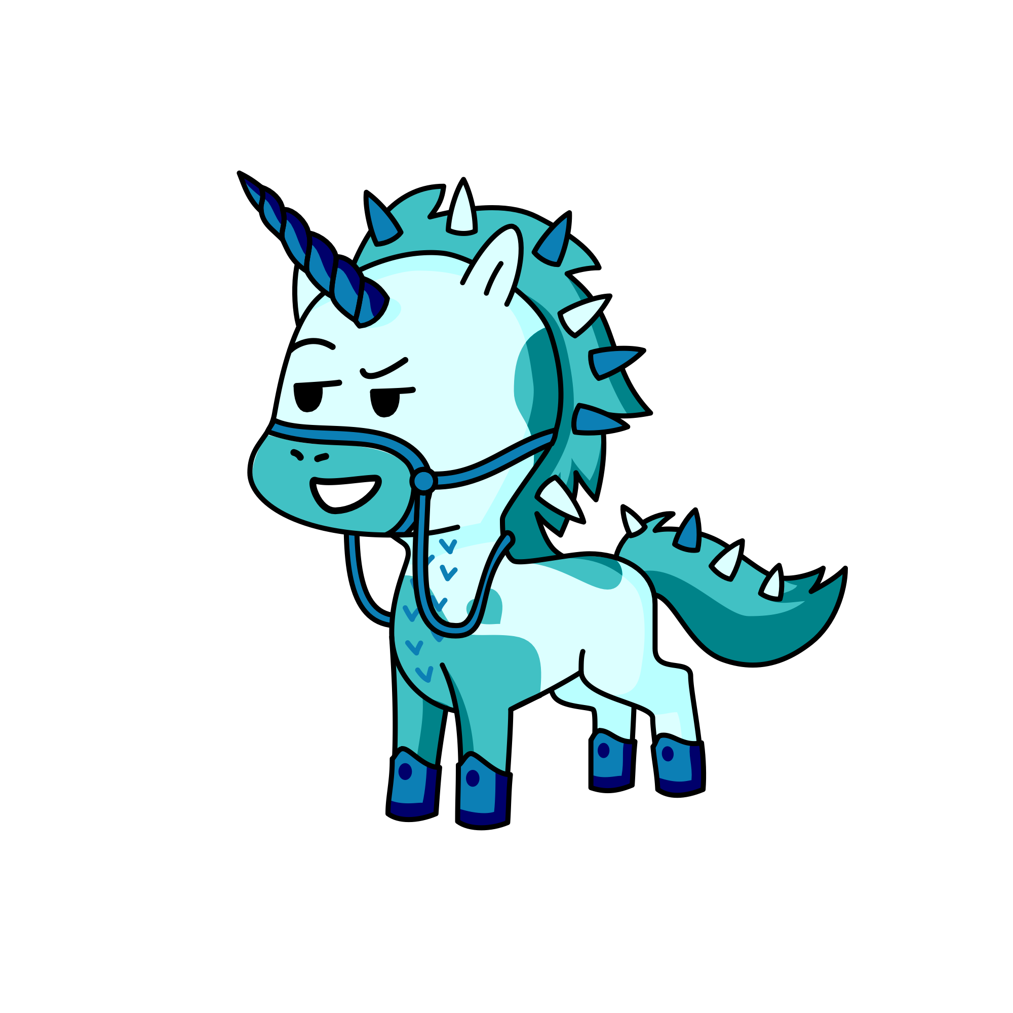 Frosty, the unicorn