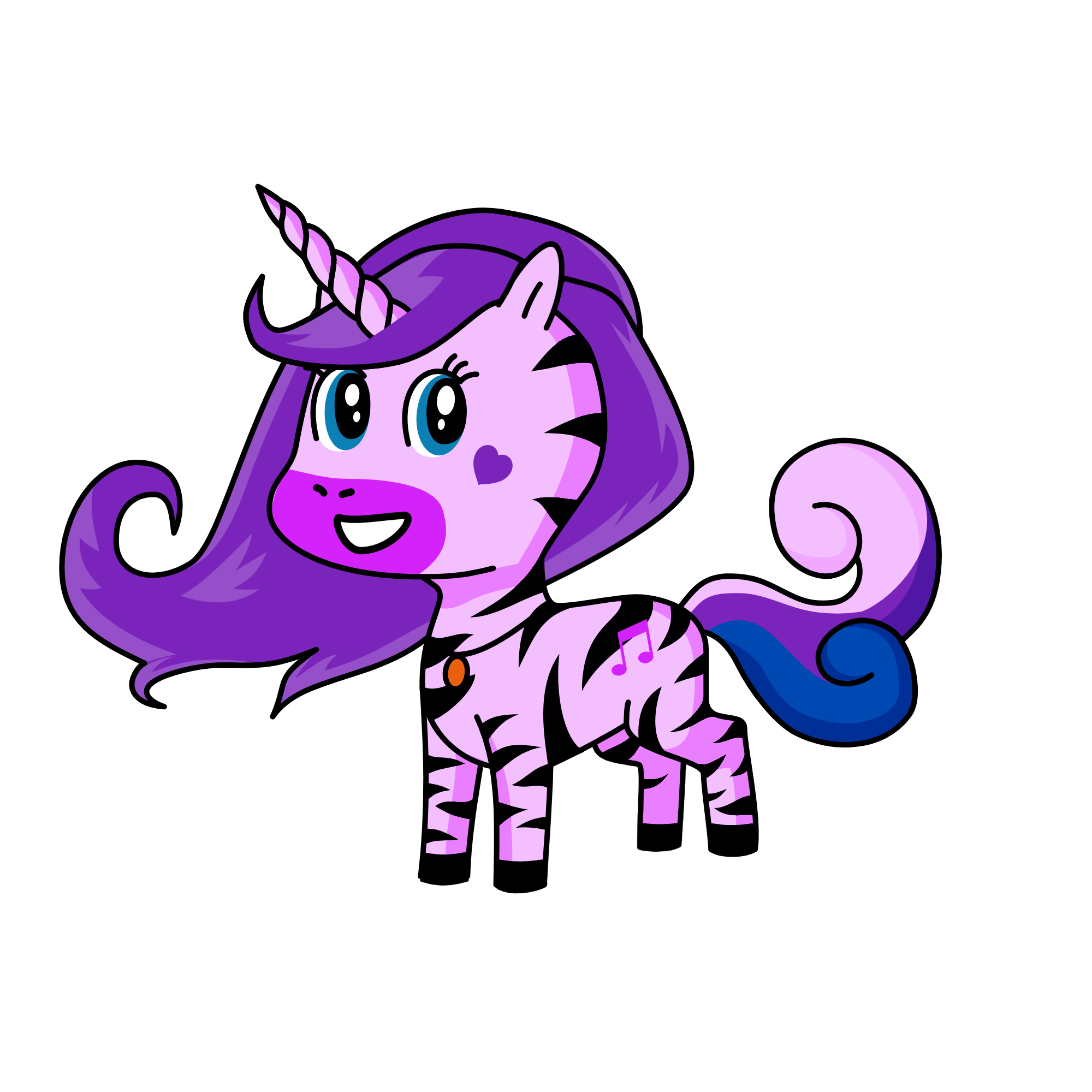 Nightshade, the unicorn