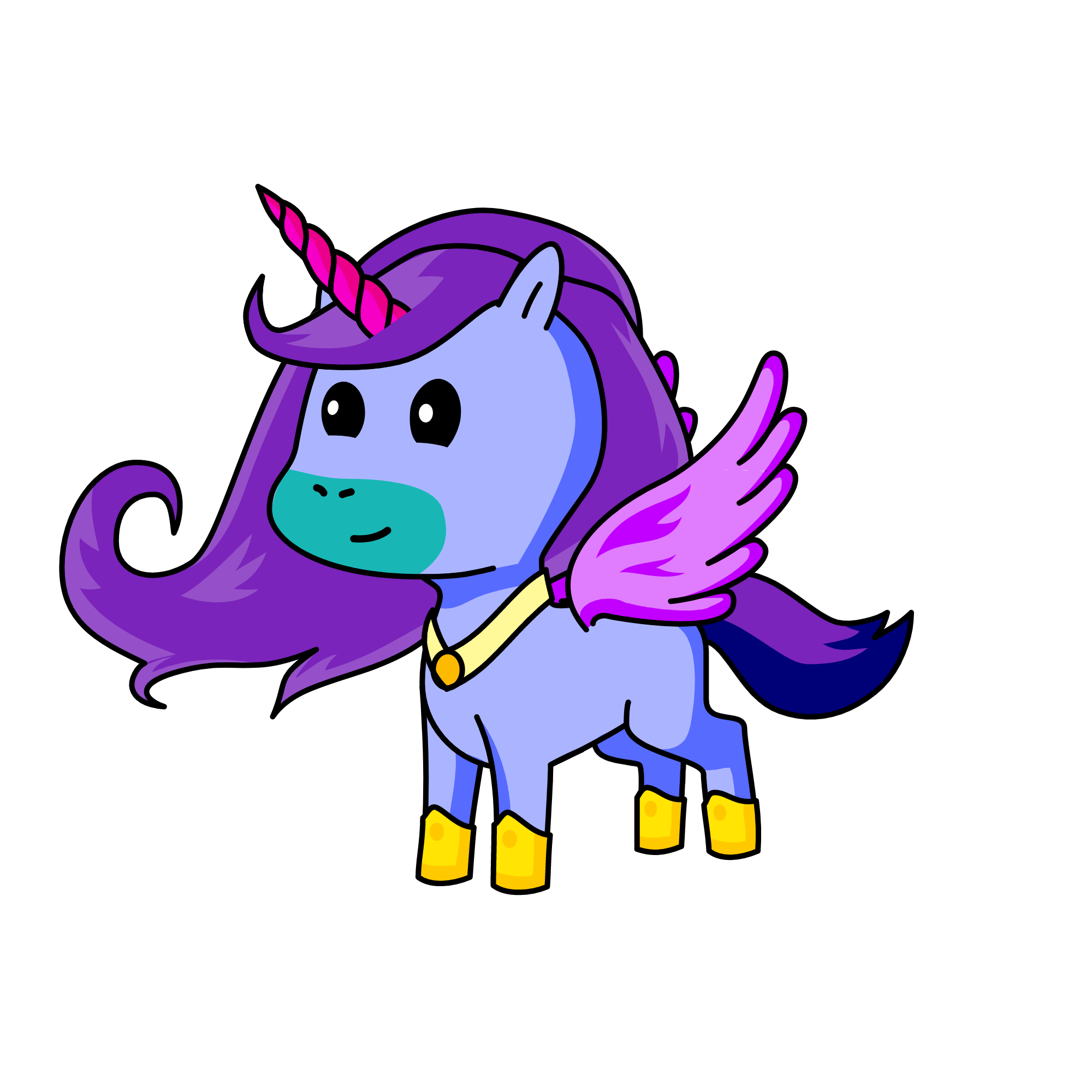 Princess Easter, the unicorn
