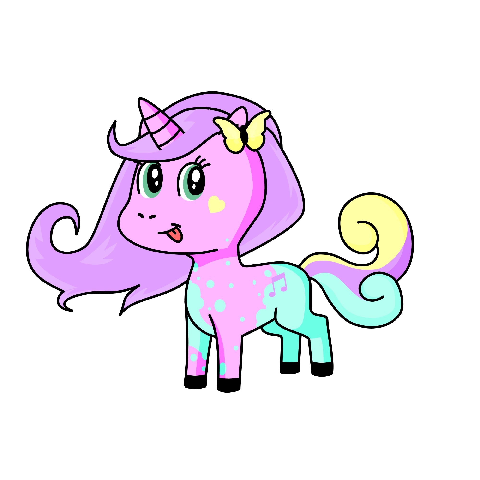 Butterfly Breeze, the unicorn