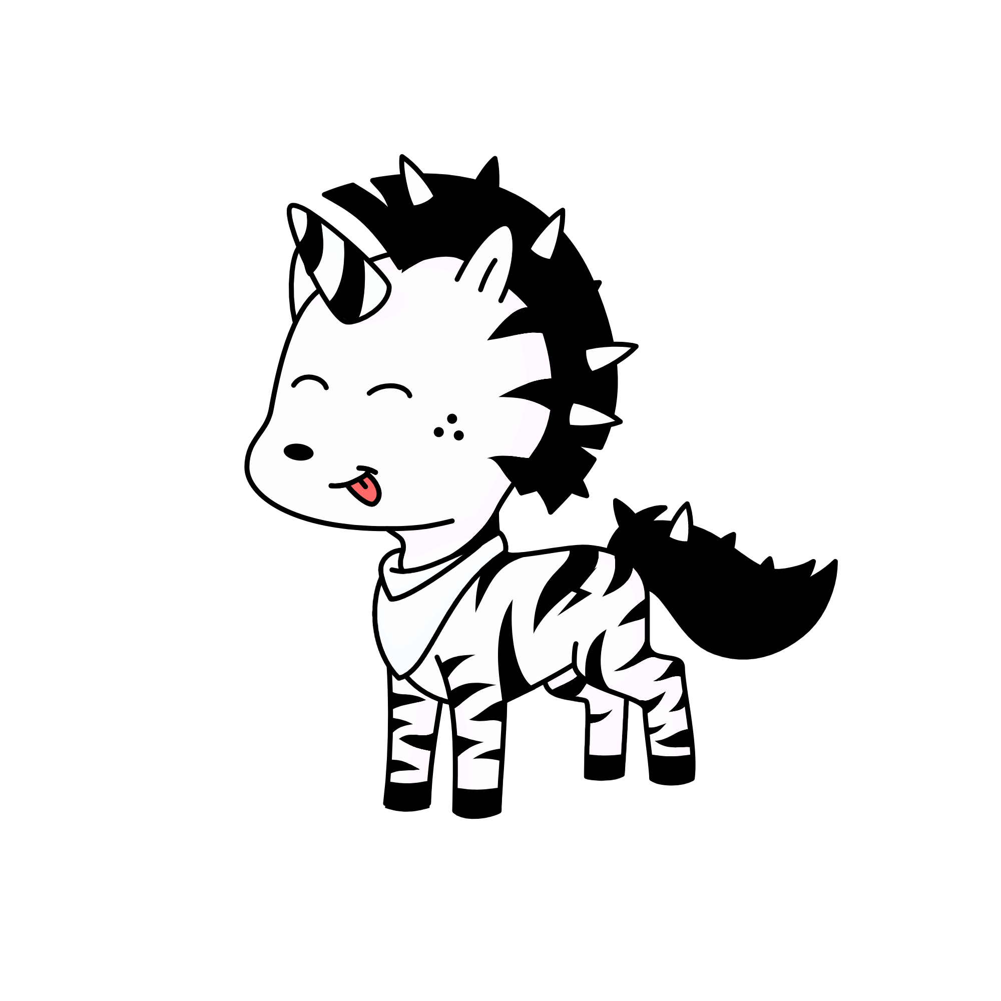 zebrah, the unicorn