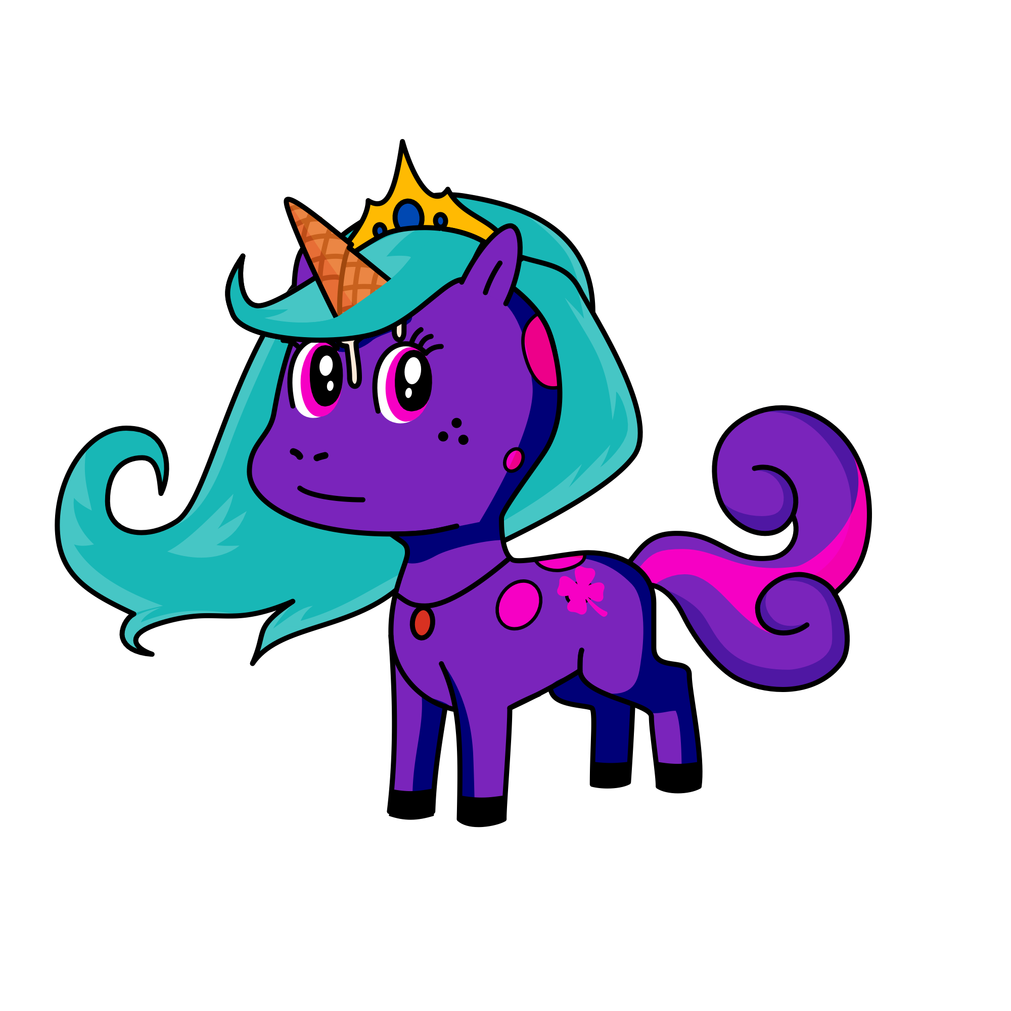 Esta, the unicorn
