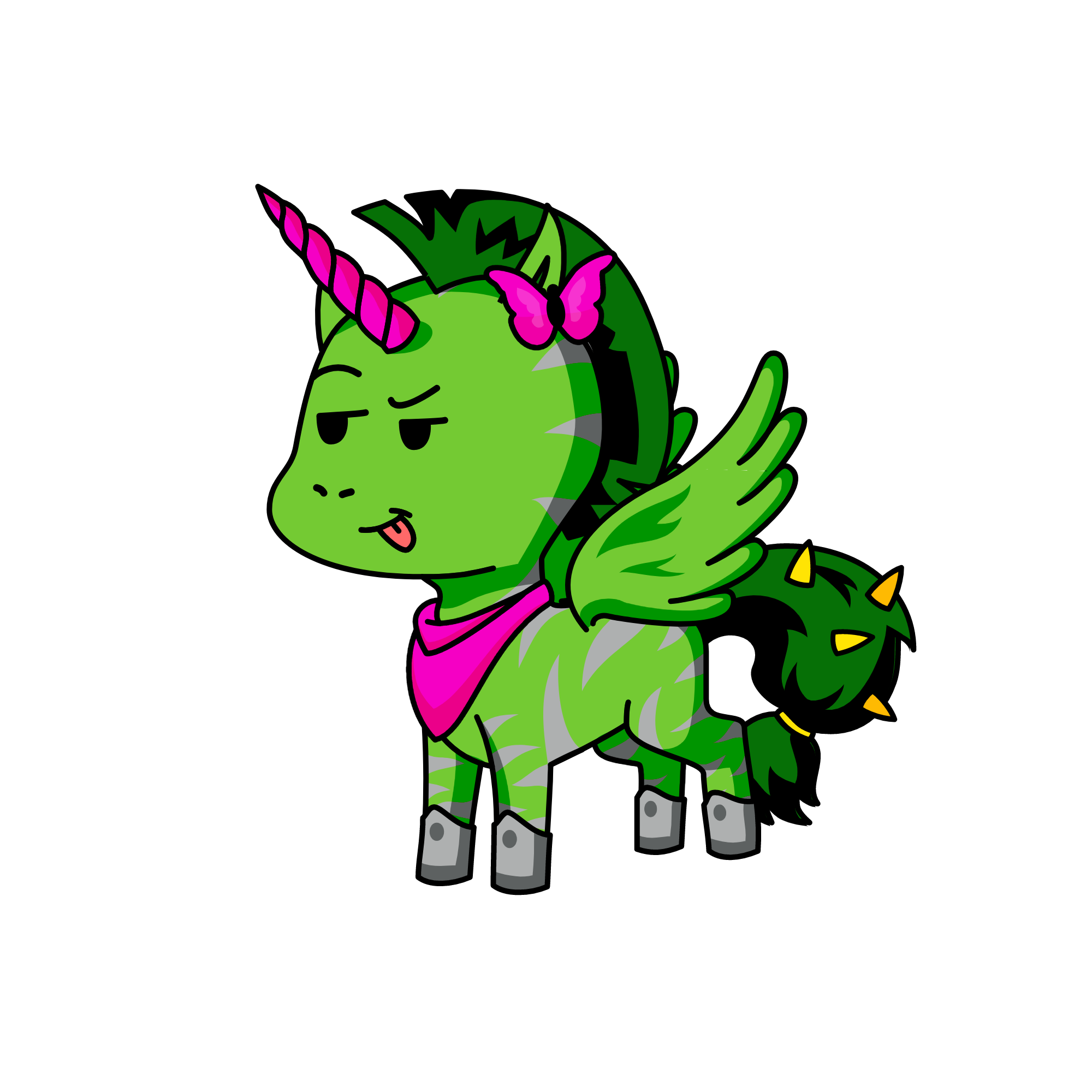 SpiritAce, the unicorn
