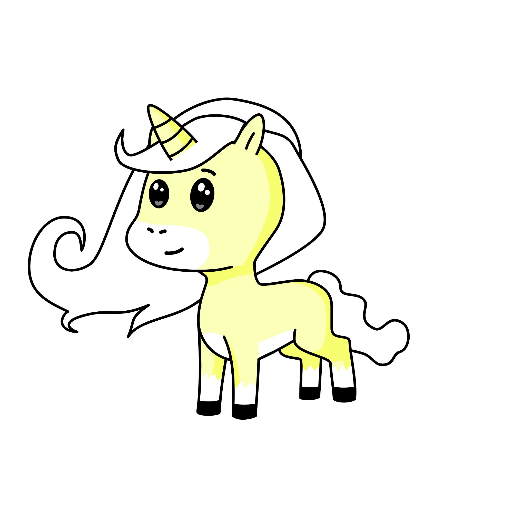 Buttercup, the unicorn
