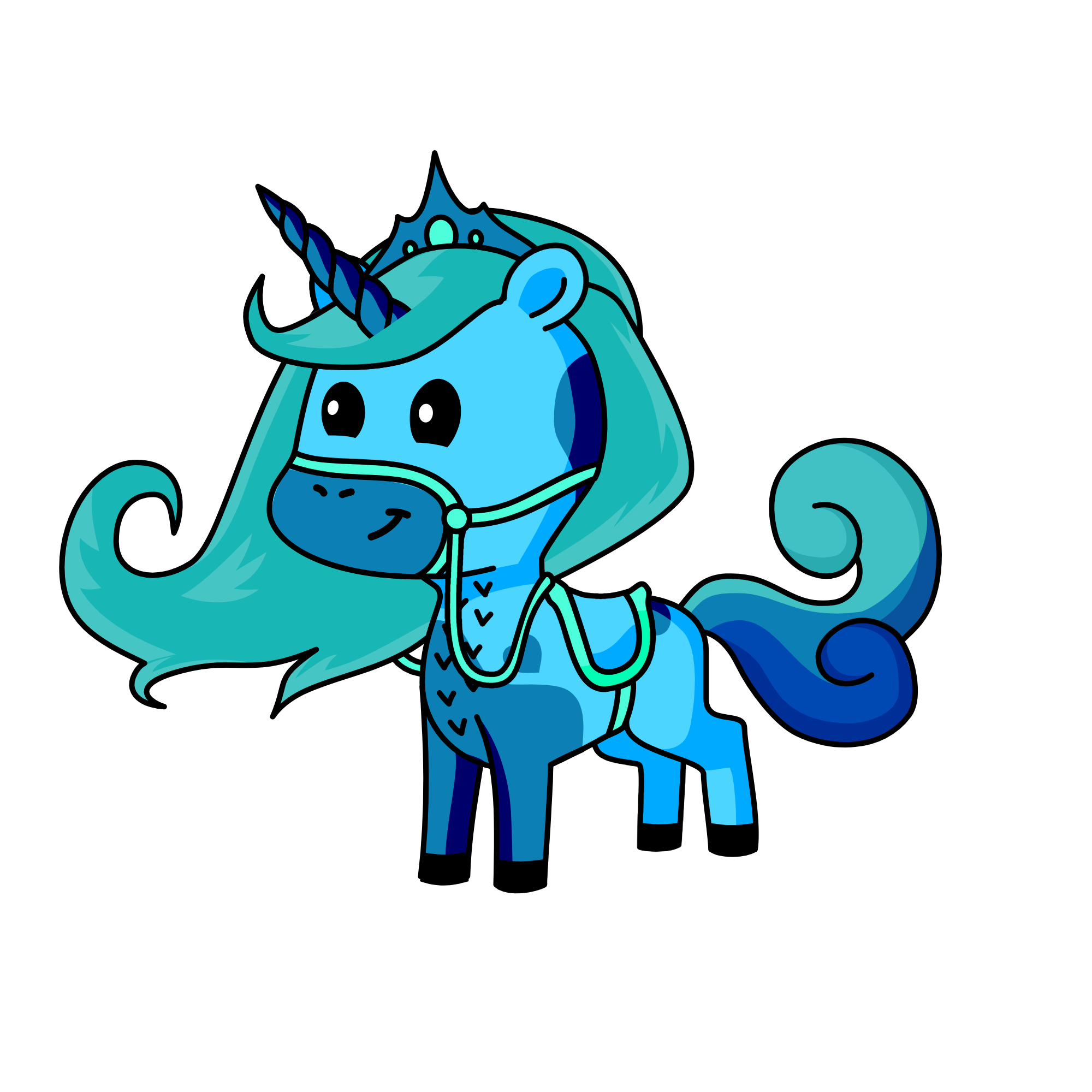 Sky, the unicorn