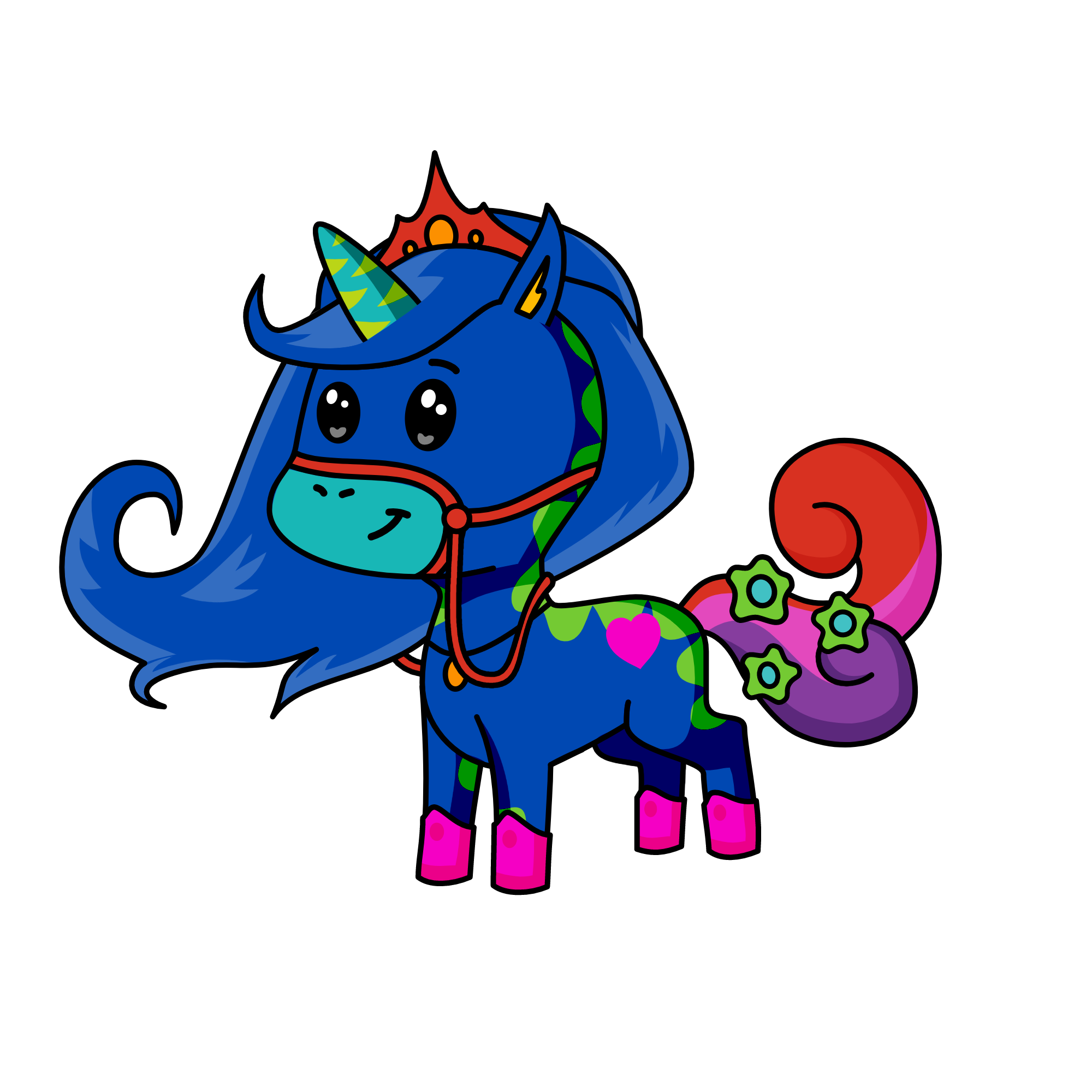 pou, the unicorn
