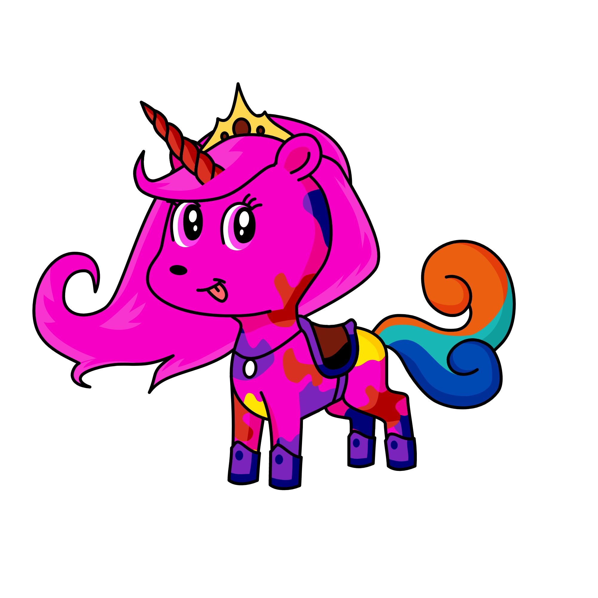 Koko, the unicorn