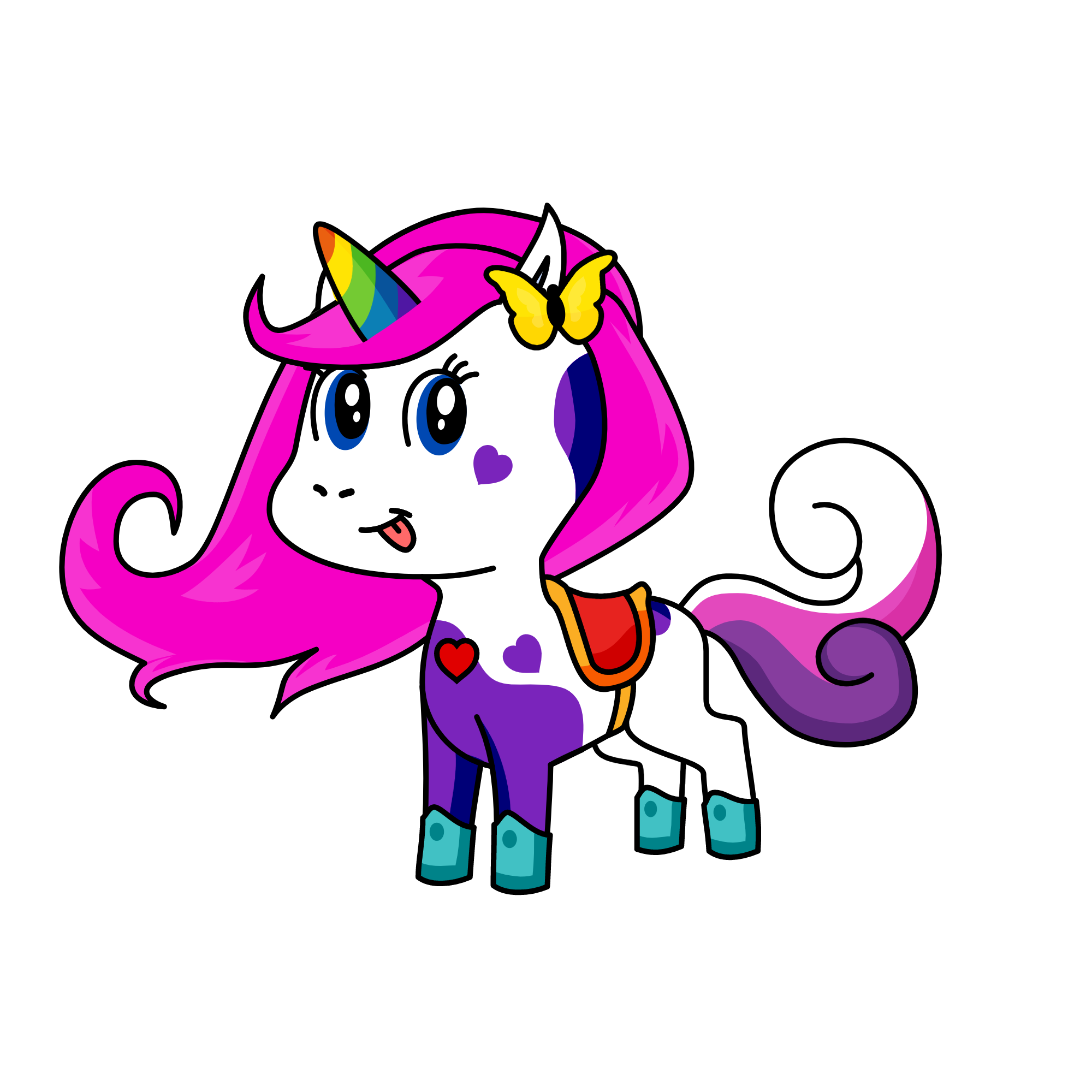 Meagan, the unicorn