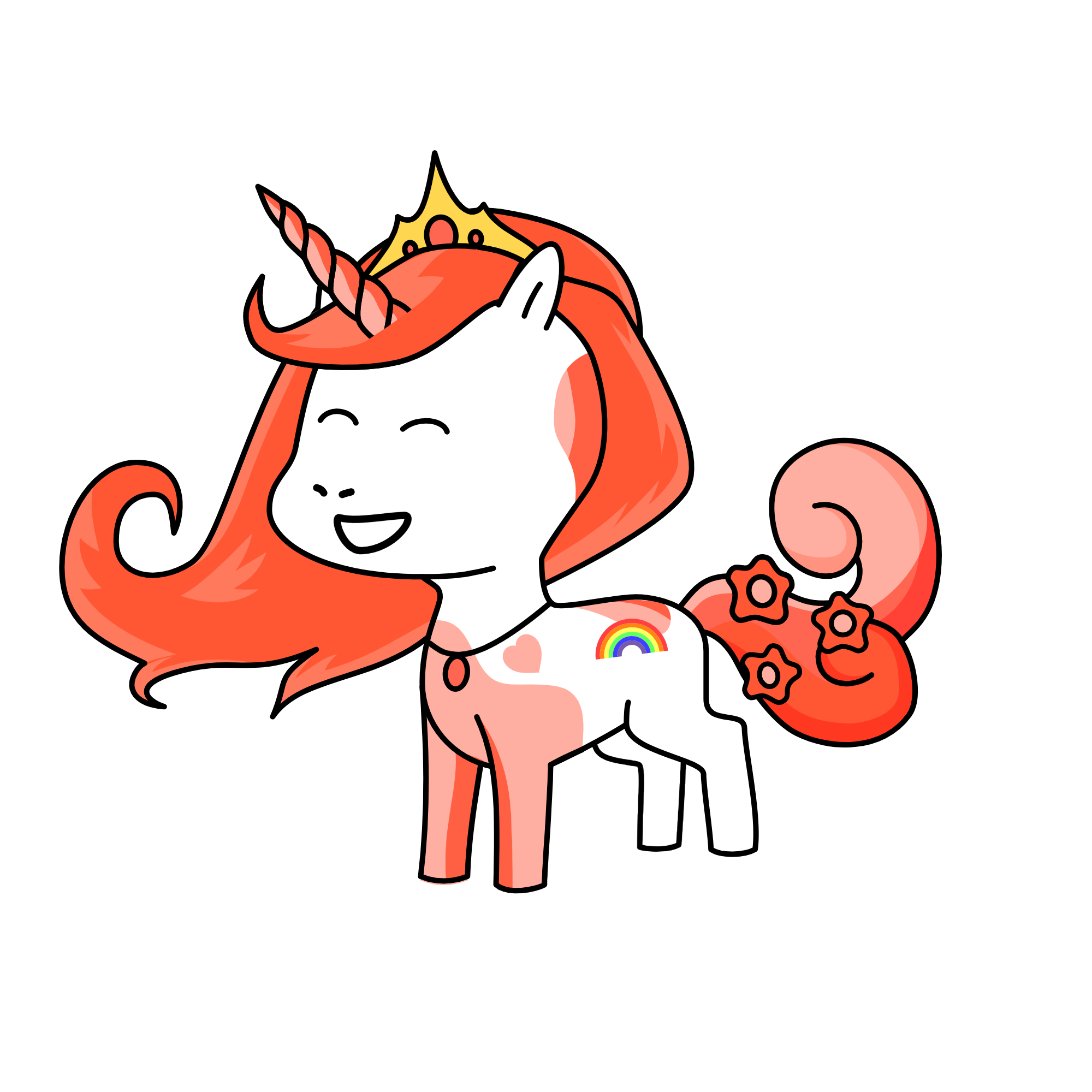 EASTER, the unicorn