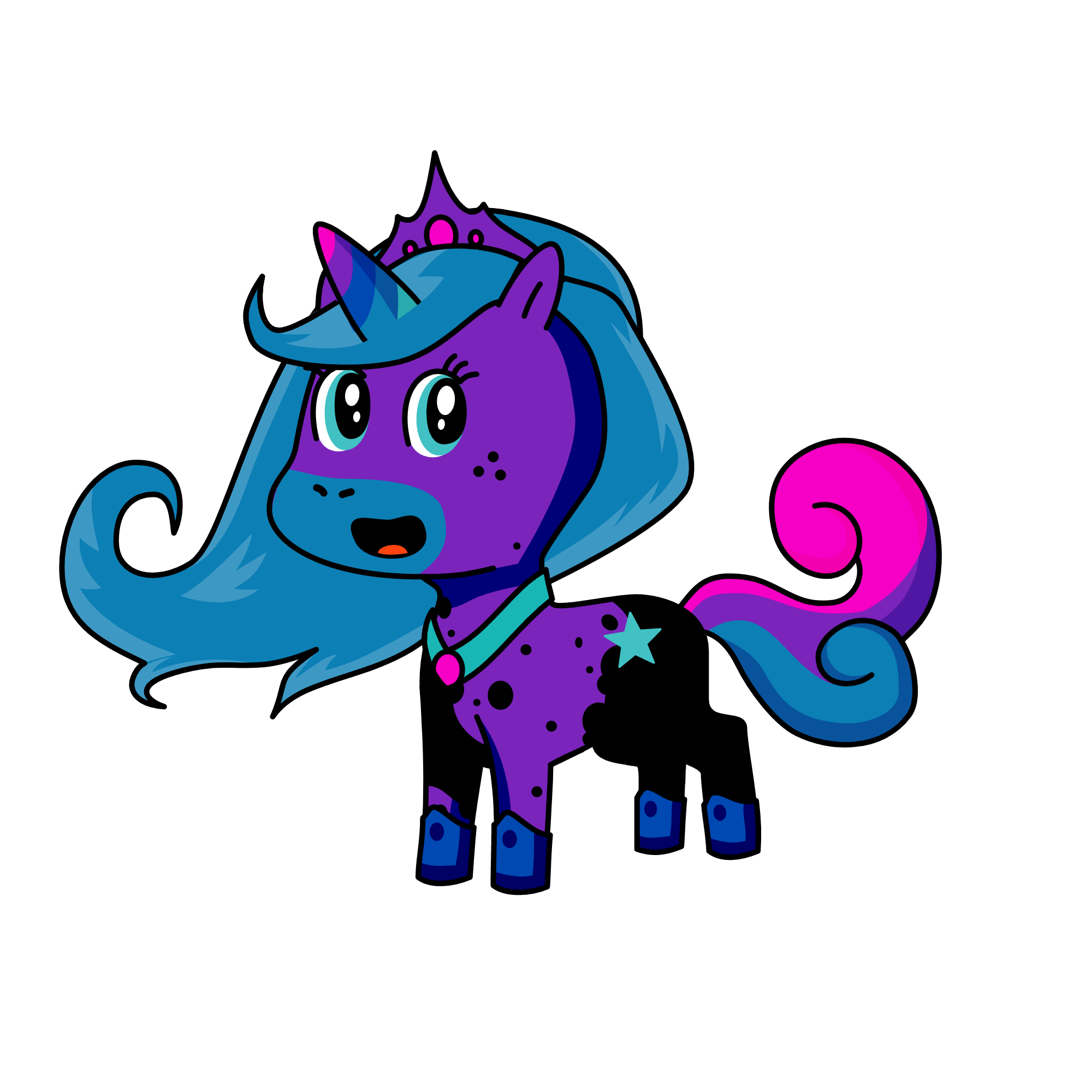 galaxy, the unicorn