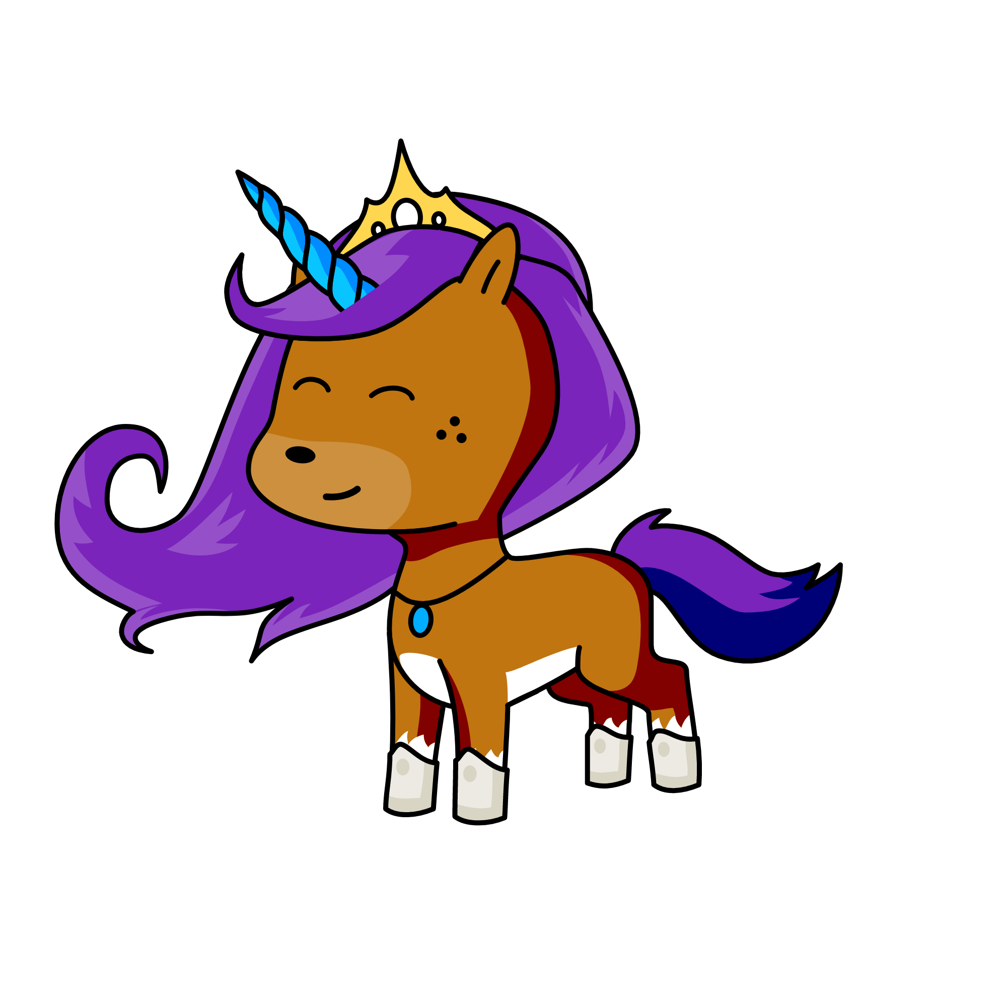 Galaxy, the unicorn