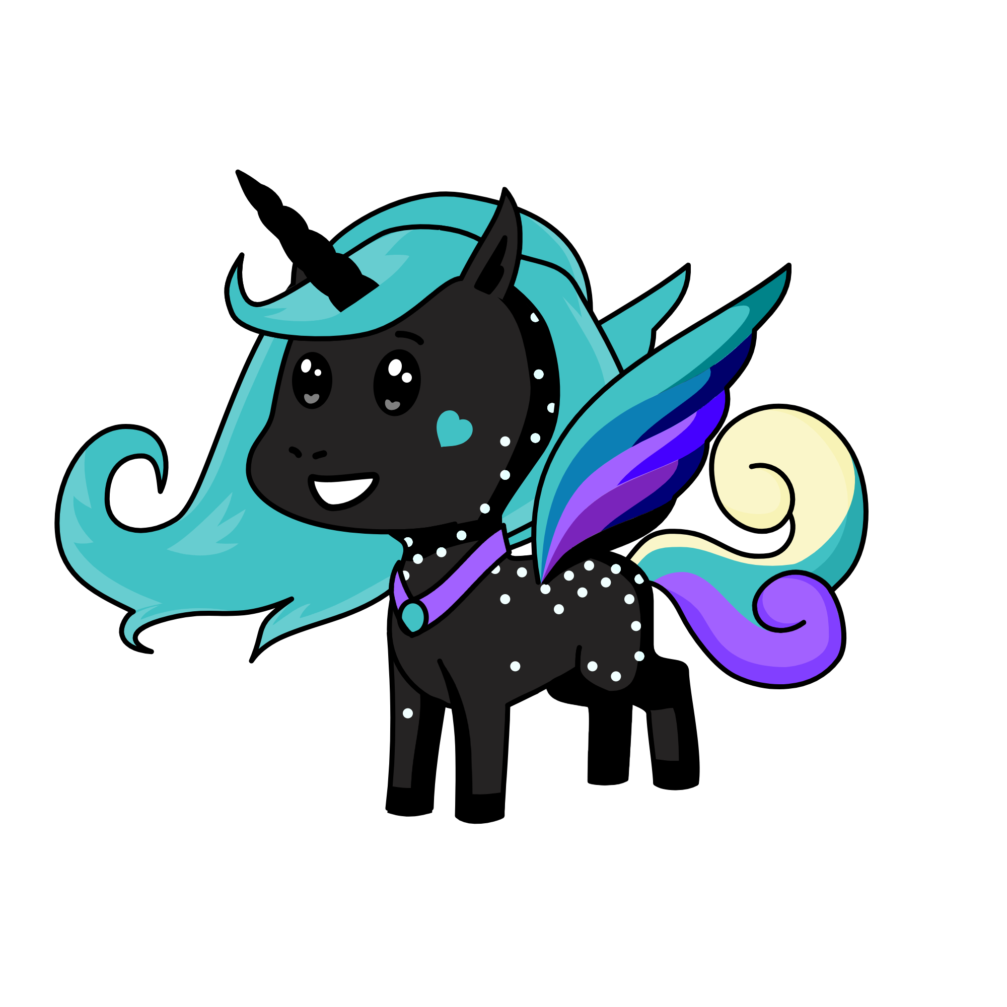 Darklight, the unicorn