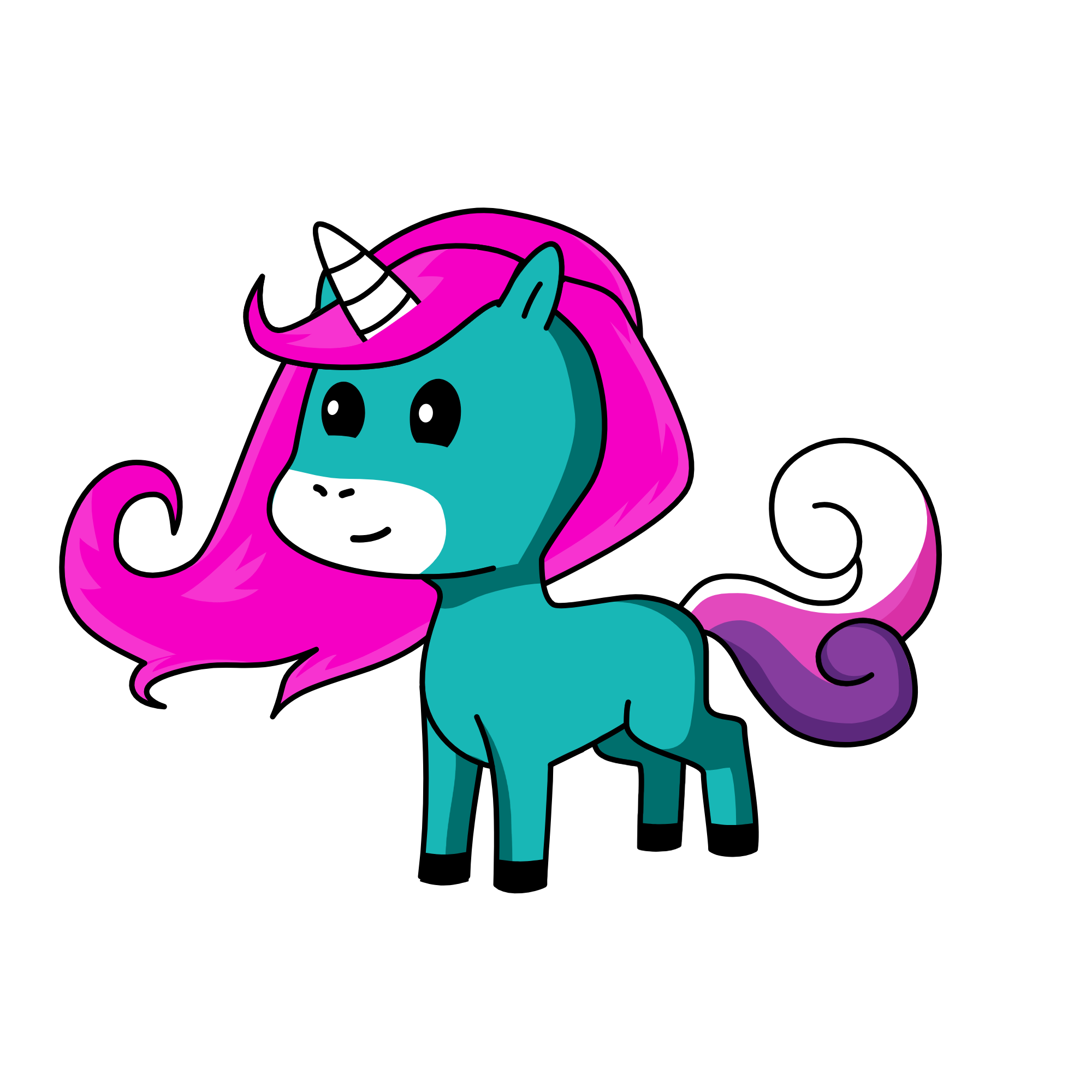 Lily 2, the unicorn