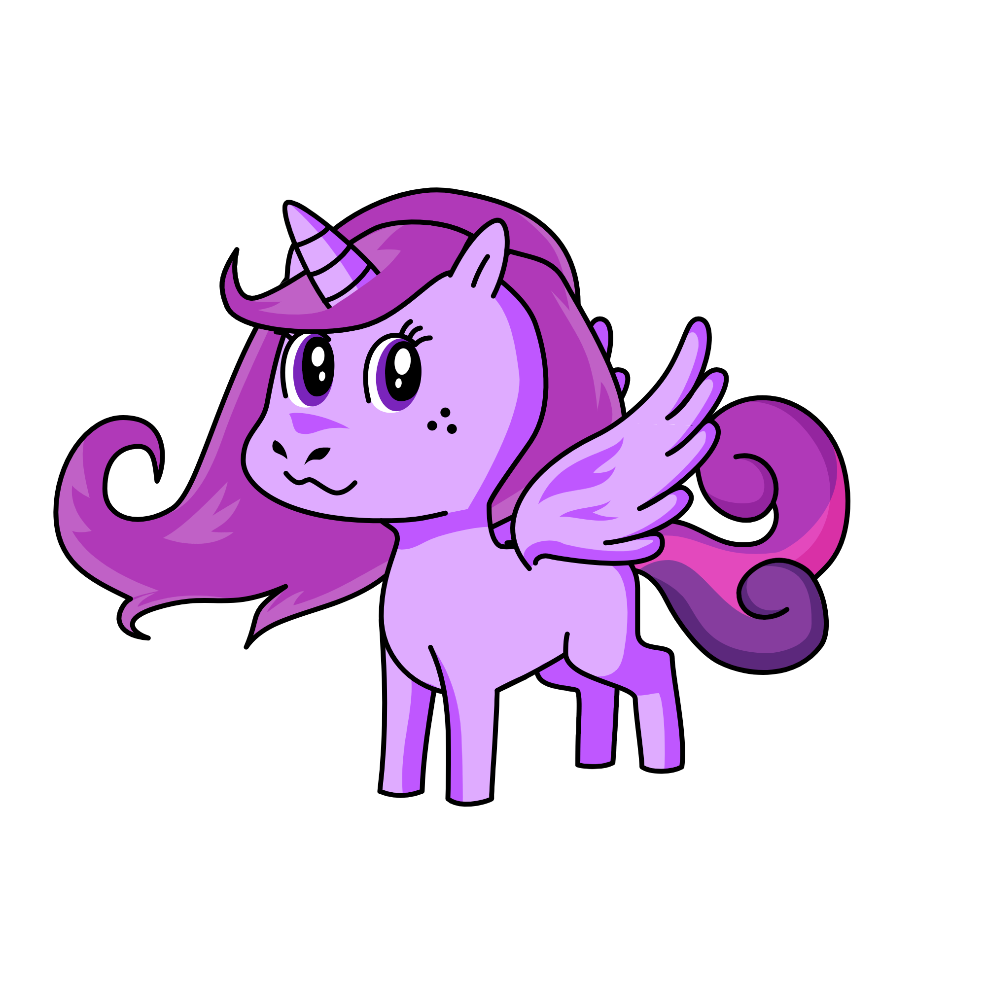 Twilight Sparkle, the unicorn