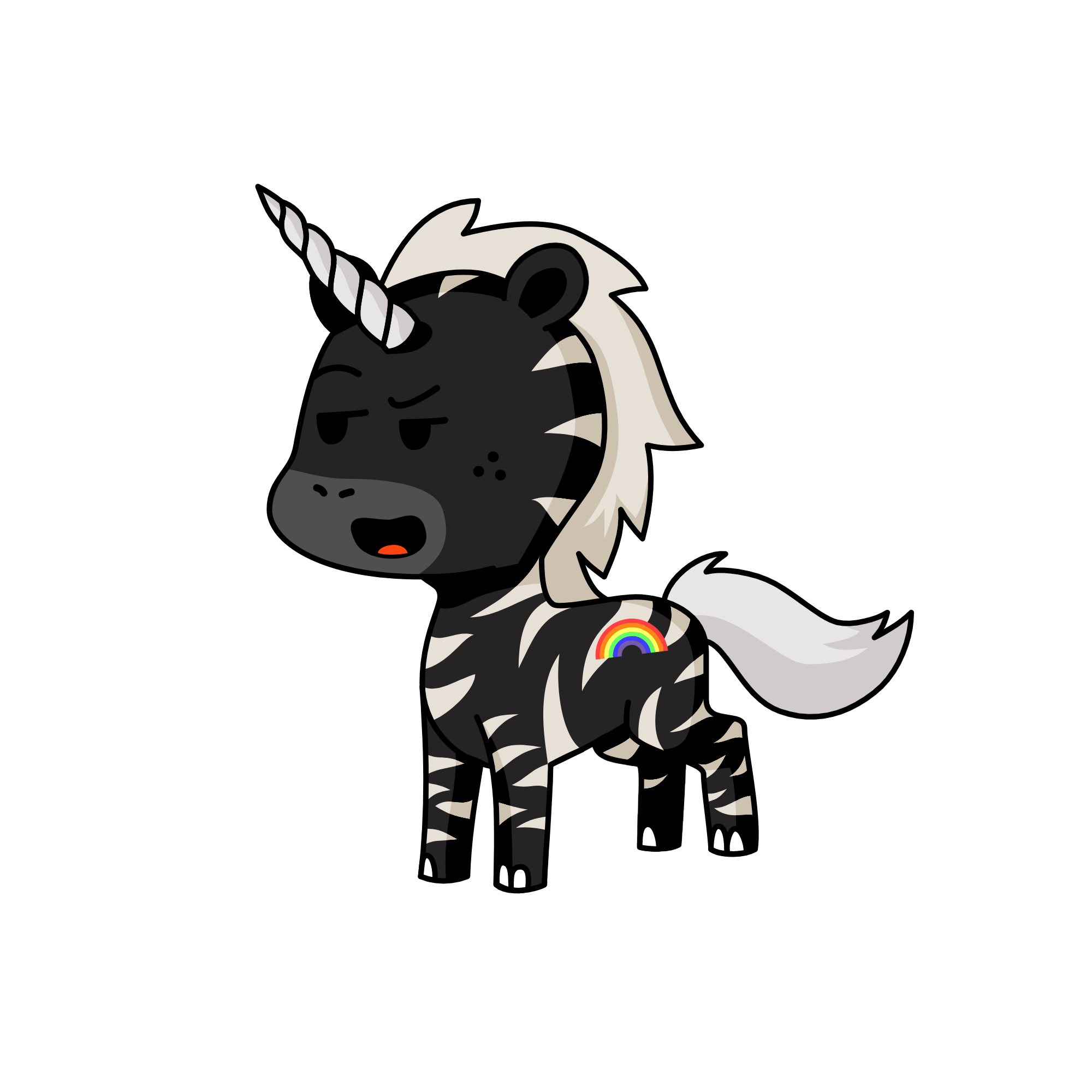 sneaky, the unicorn