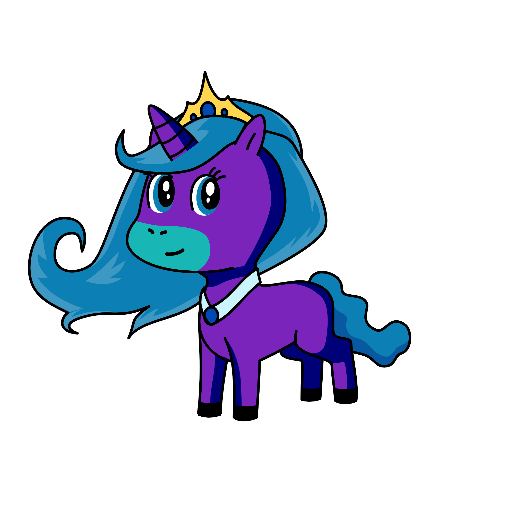 Luna, the unicorn
