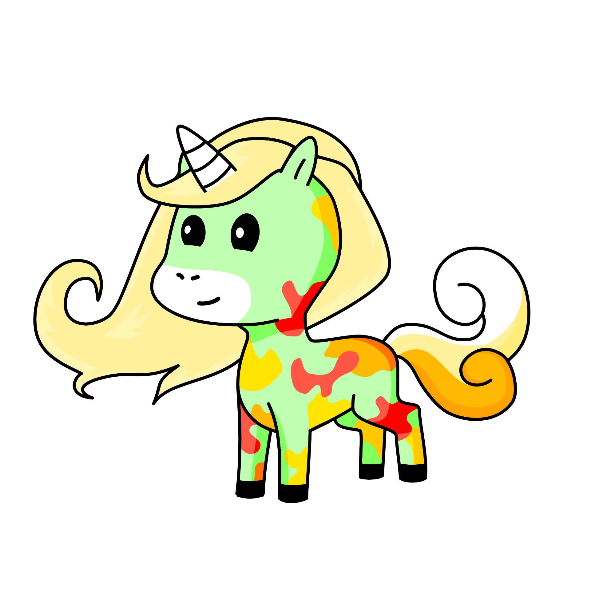 Fresh, the unicorn