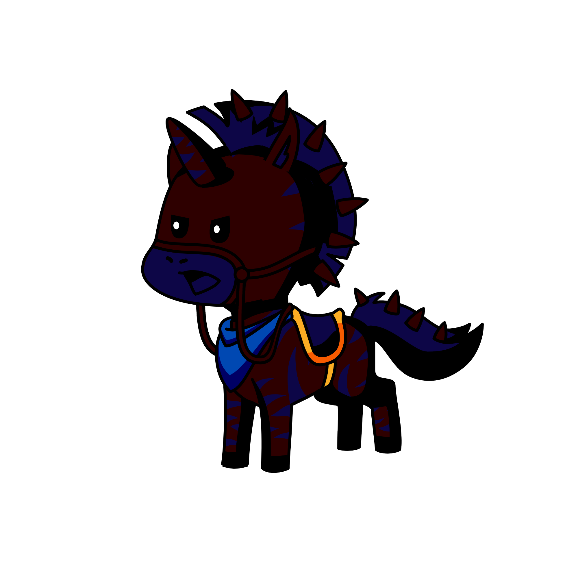 warrior, the war hourse, the unicorn