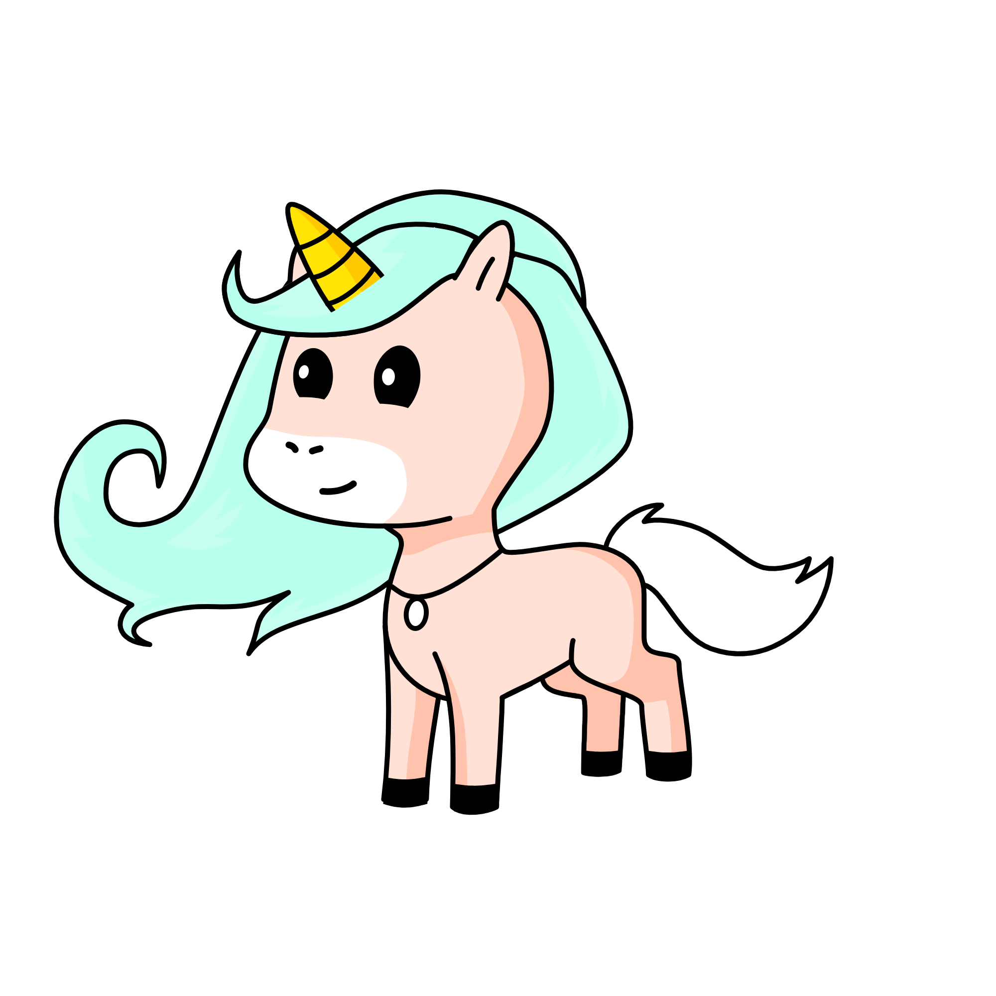 Pastella, the unicorn