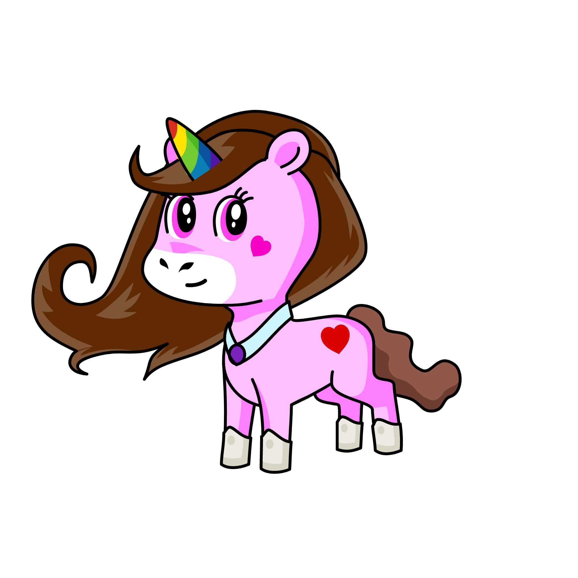 pinky, the unicorn