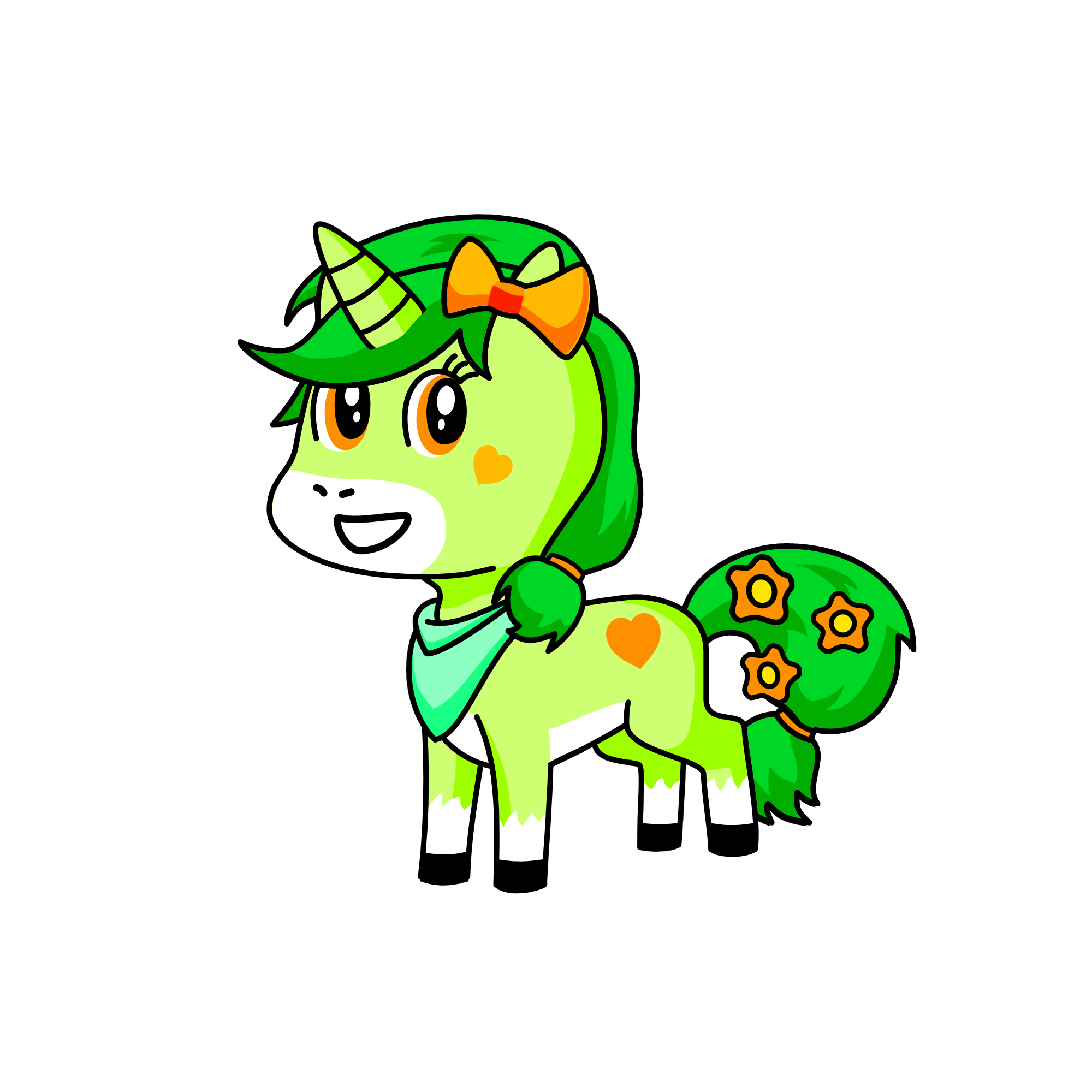 Easter Sweetpea, the unicorn