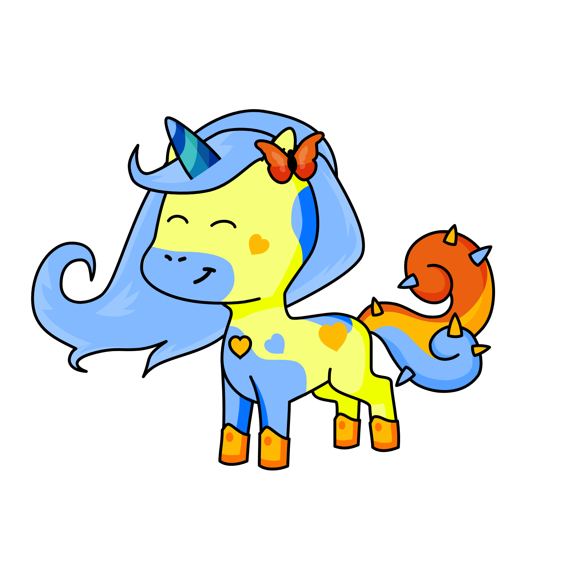 Ladcke, the unicorn