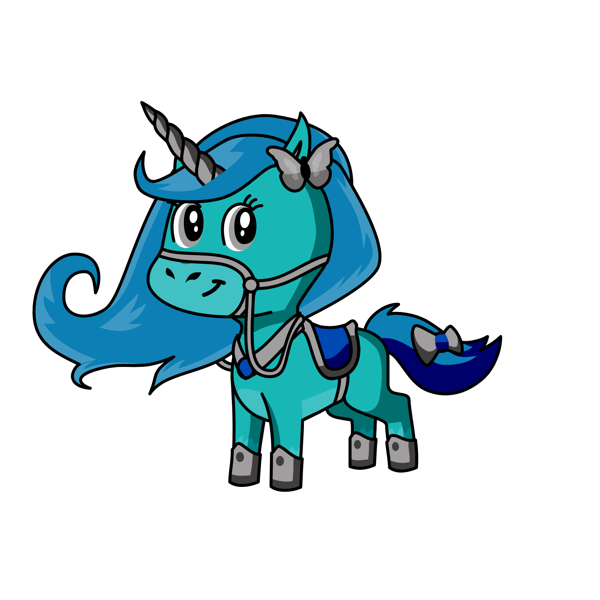 Sea's Glory, the unicorn