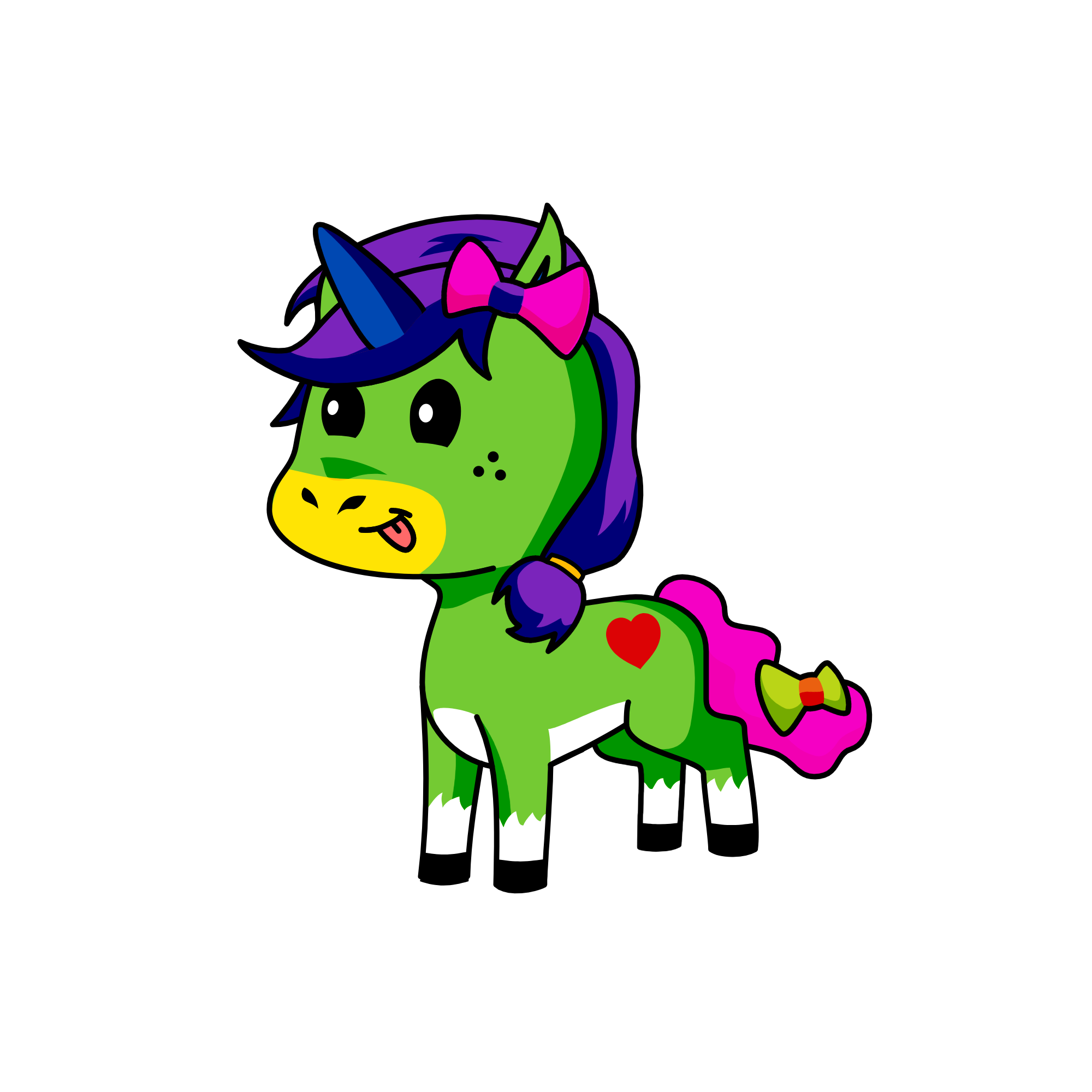 luna star, the unicorn